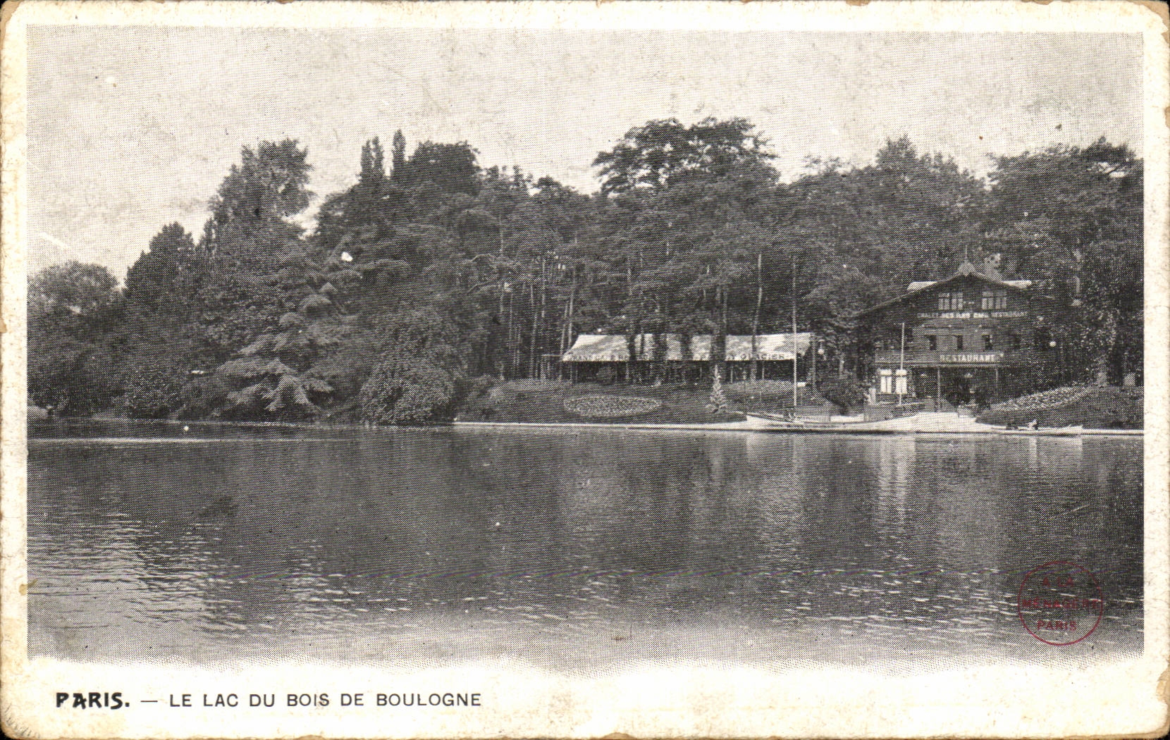 Paris - 16 - Bois de Boulogne - Le Lac - CPA 