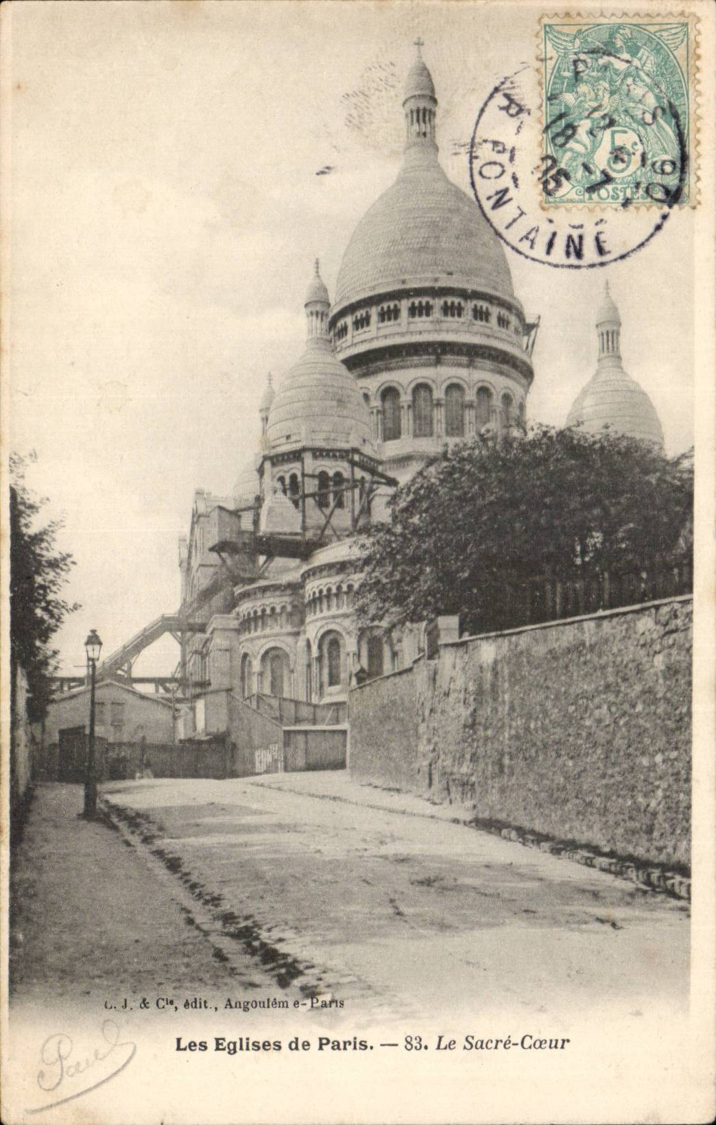 Paris - 18 - Sacre Coeur - Montmartre - CPA