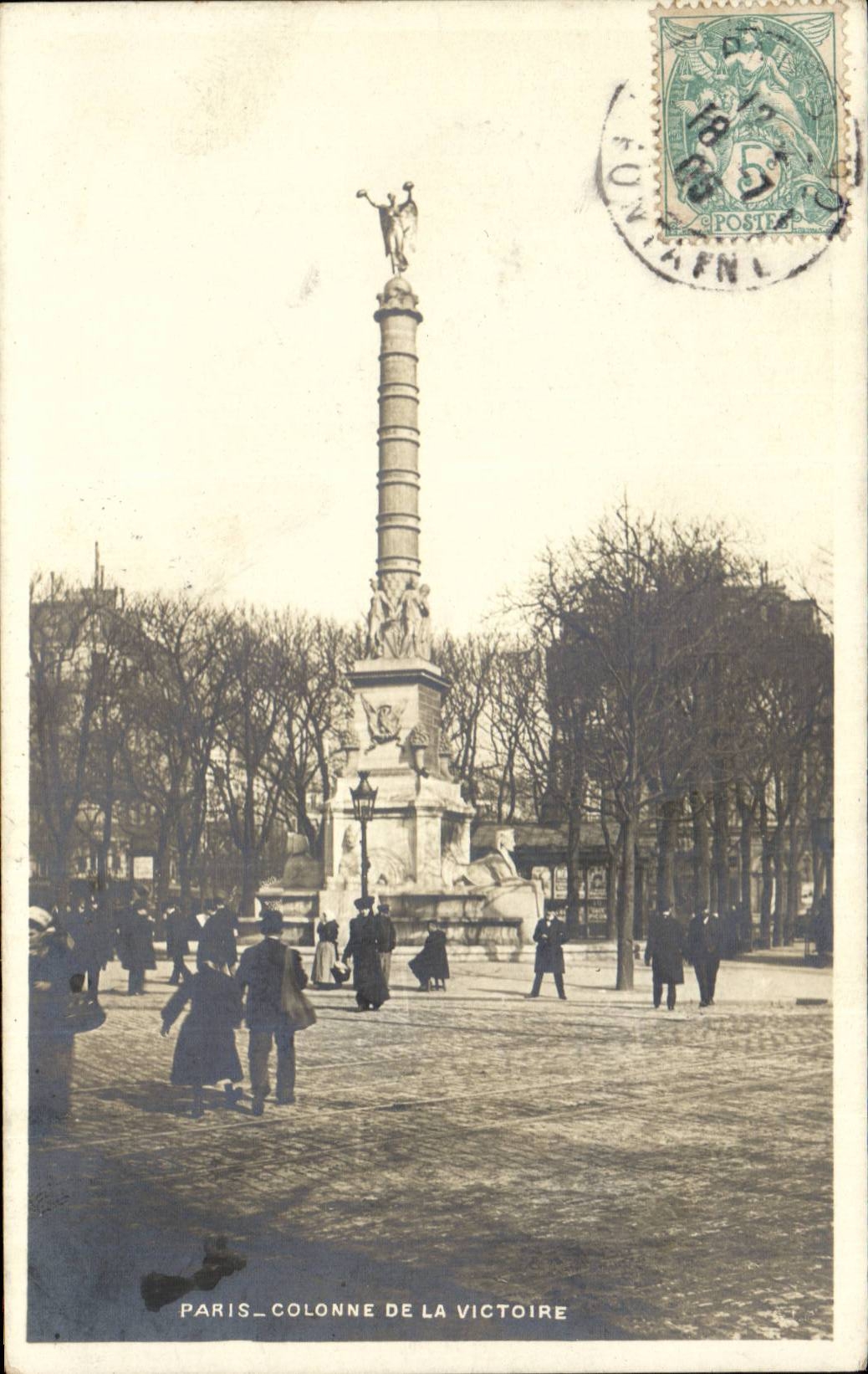 Paris - 1 - Colonne de la Victoire - CPA 