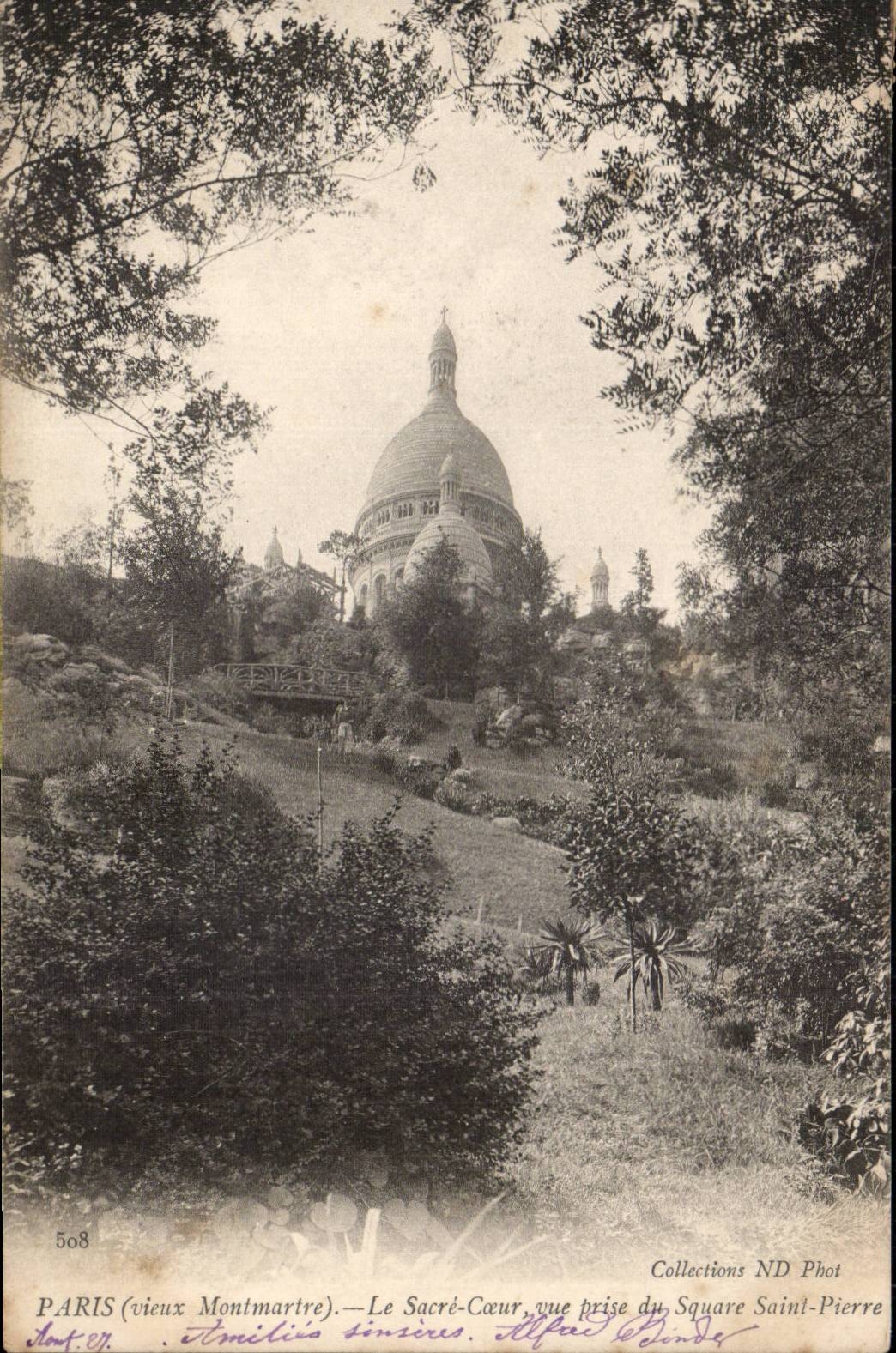 Paris - 18 - Sacre Coeur - Montmartre - CPA