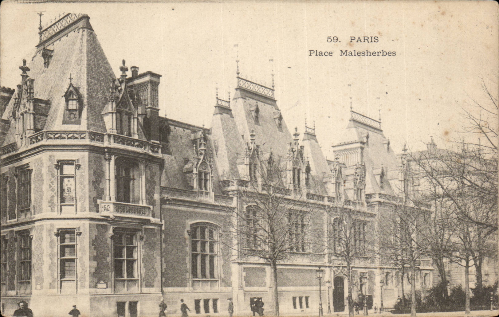 Paris - 1 - Place Malesherbes - CPA 