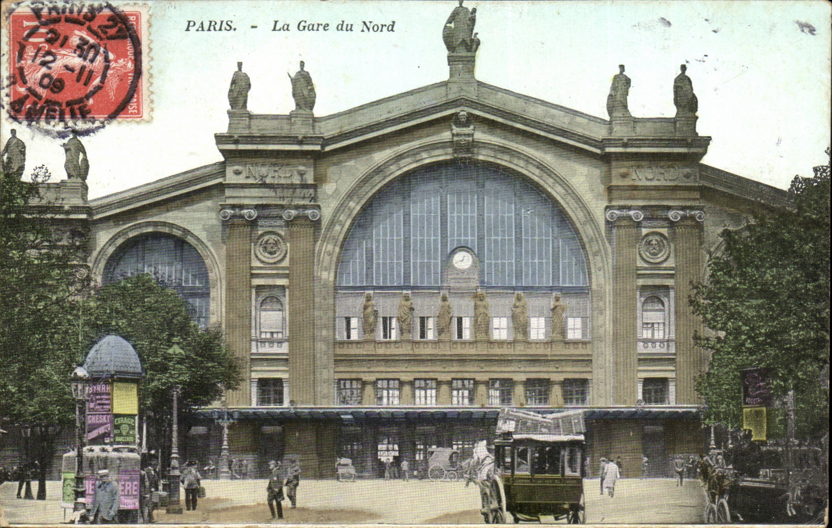 Paris - 12 - Gare du Nord - CPA