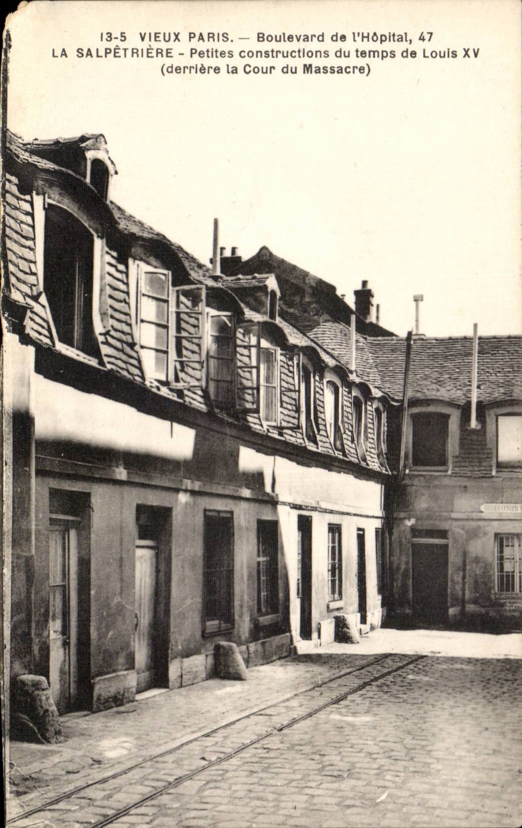 Paris 13 - Le Vieux Paris - Boulevard de l'Hopital 47 La Salpetriere CPA