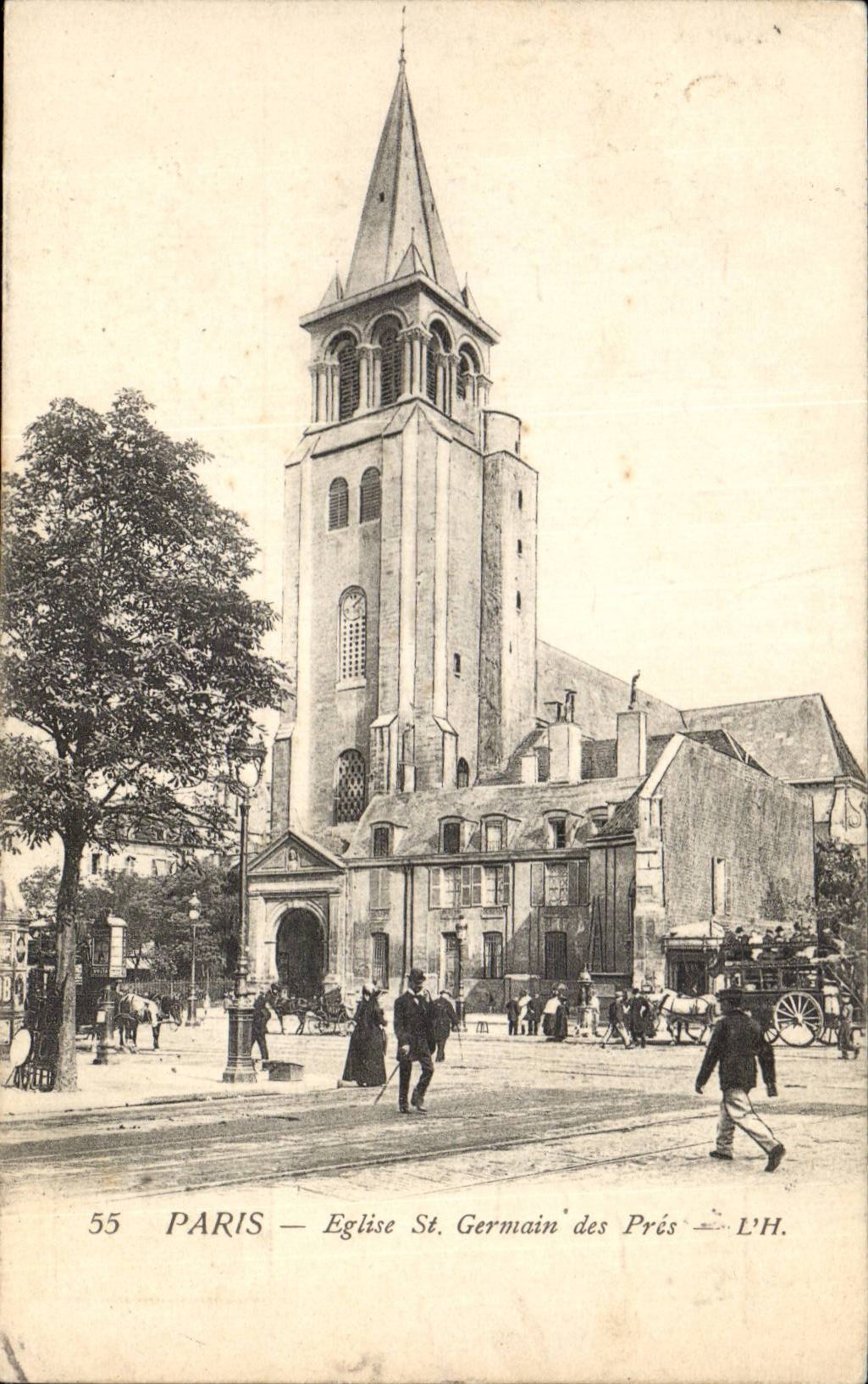 Paris - 6 - Church Saint Germain of Close - CPA