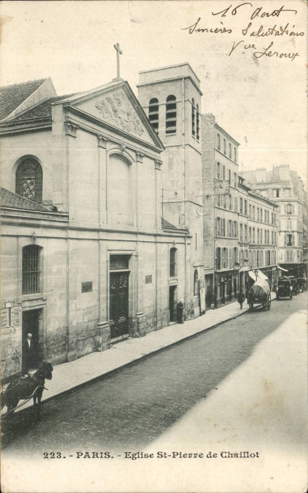 Paris - 16 - Eglise Saint Pierre de Chaillot - CPA