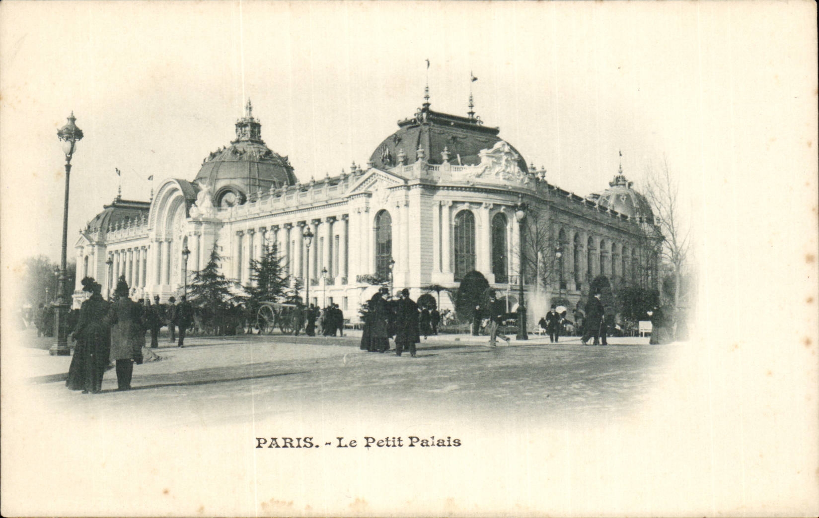 Paris - 8 - the Petit Palais - CPA