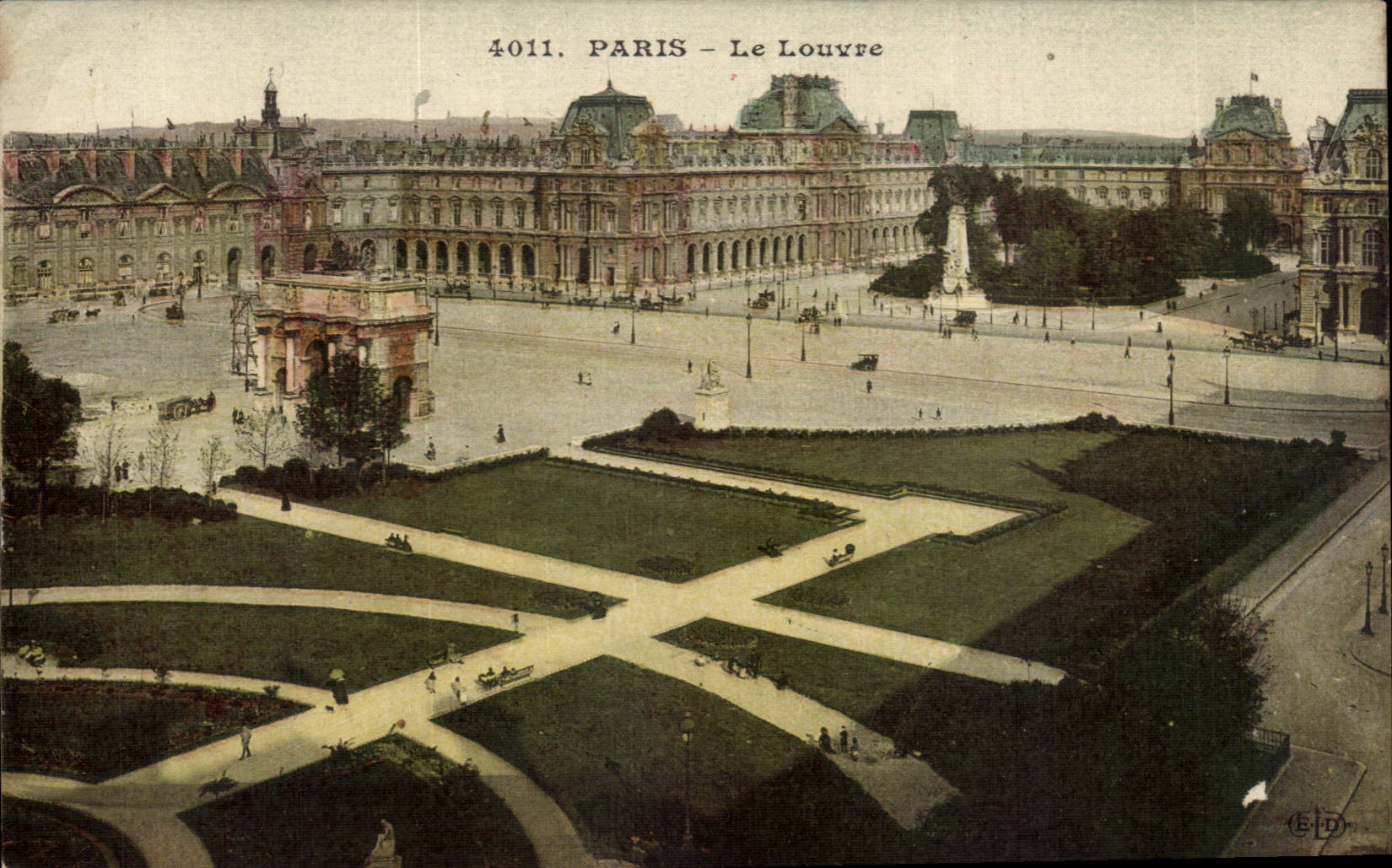 Paris - 1 - Le Louvre - CPA 