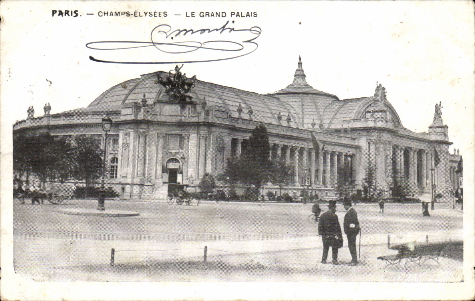 Paris - 8 - the Grand Palais - CPA