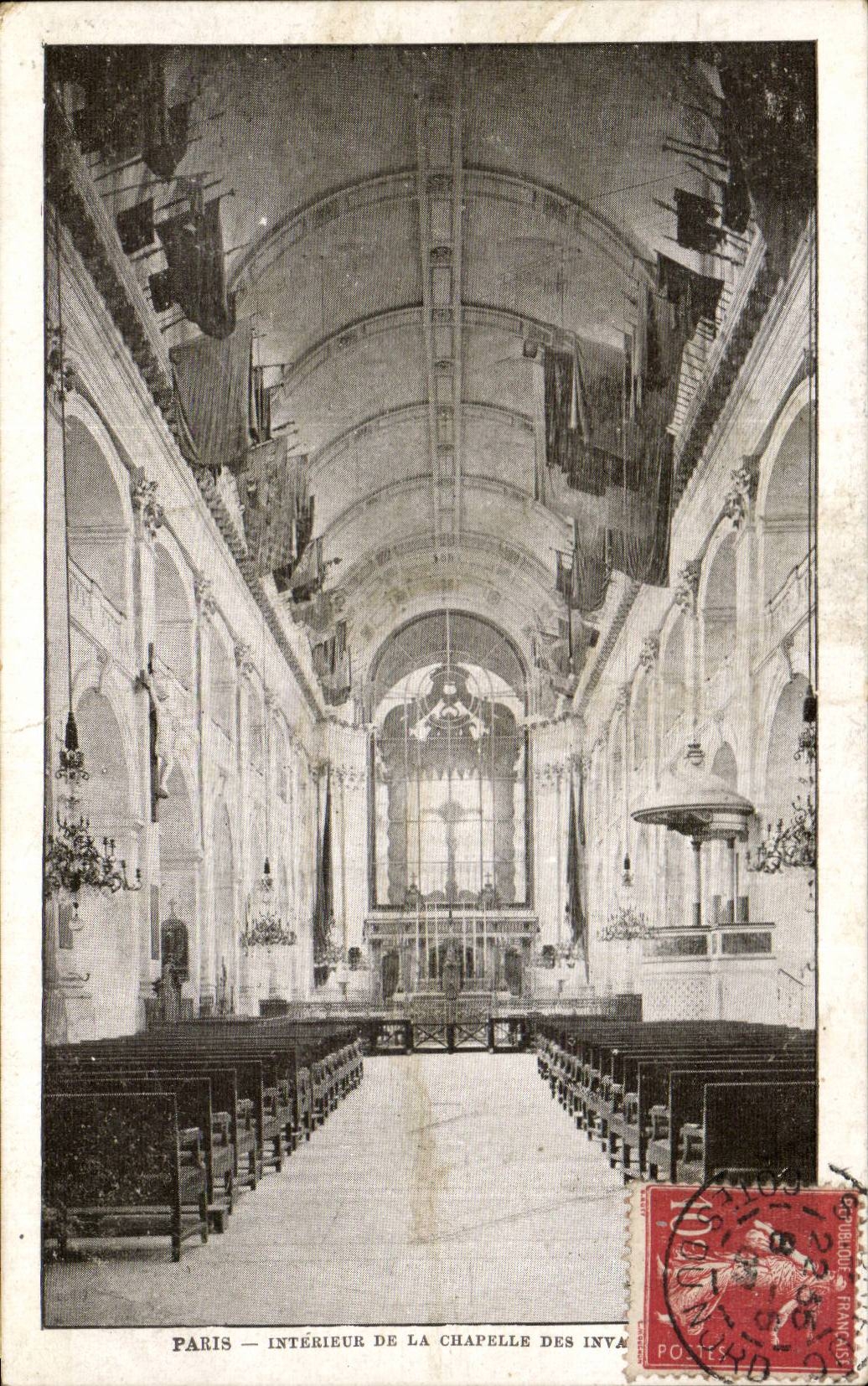 Paris - 6 - Interior of the Vault of Invalides - CPA