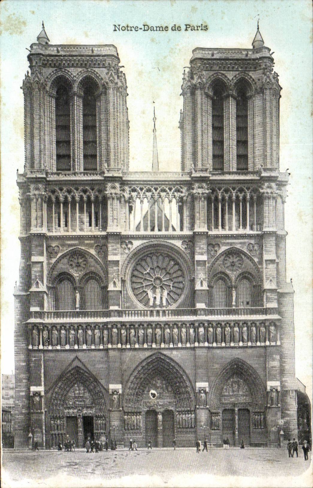 Paris - 4 - Notre Dame CPA 