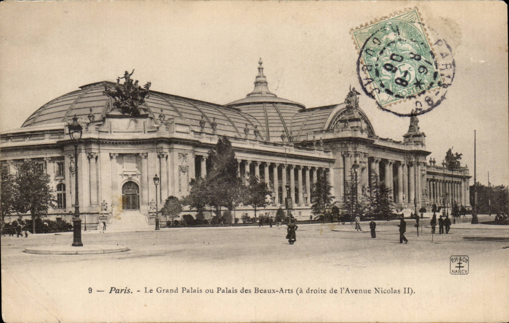 Paris - 8 - the Grand Palais - CPA