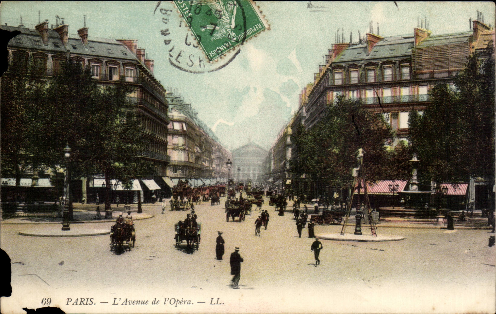 Paris - 9 - L'Avenue de l'Opera - CPA 