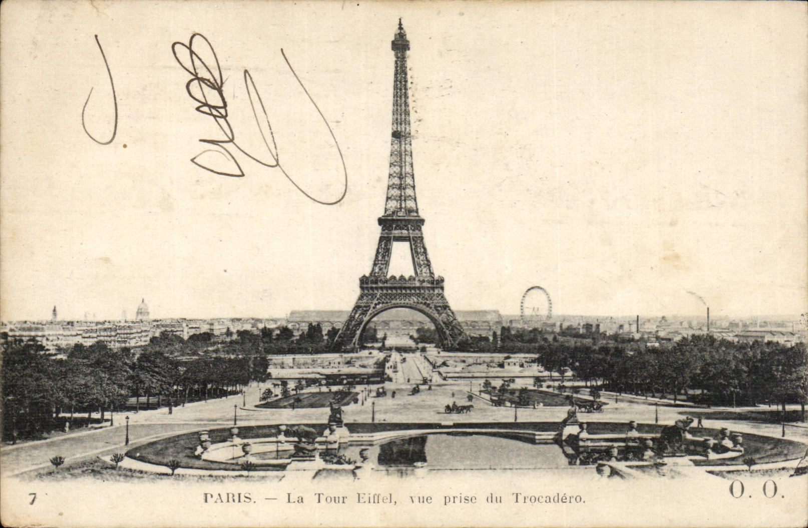 Paris - 7 - Eiffel Tower - Eiffel Tower - CPA