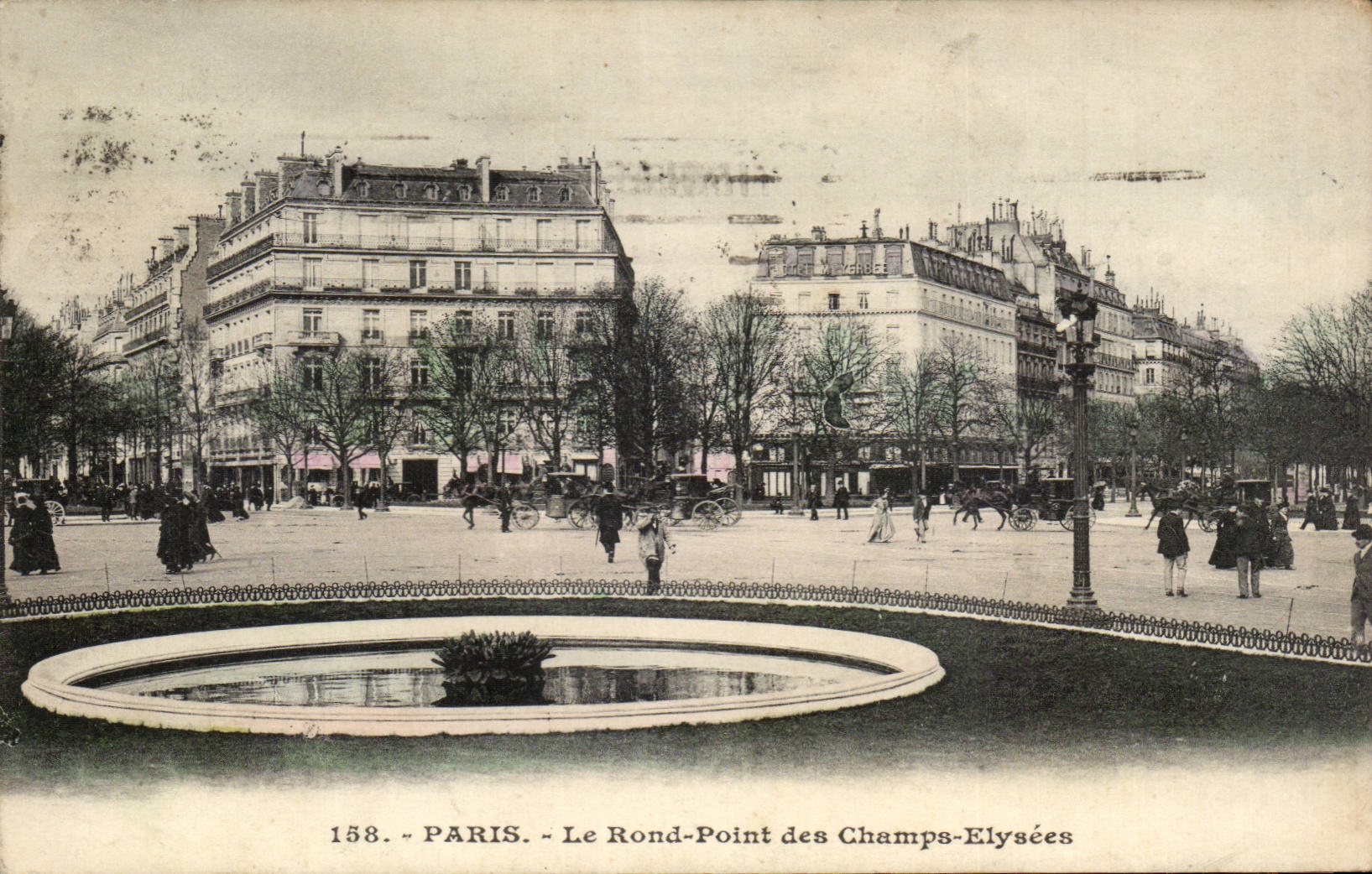 Paris - 8 - the Round Not of the Champs Elysees - CPA