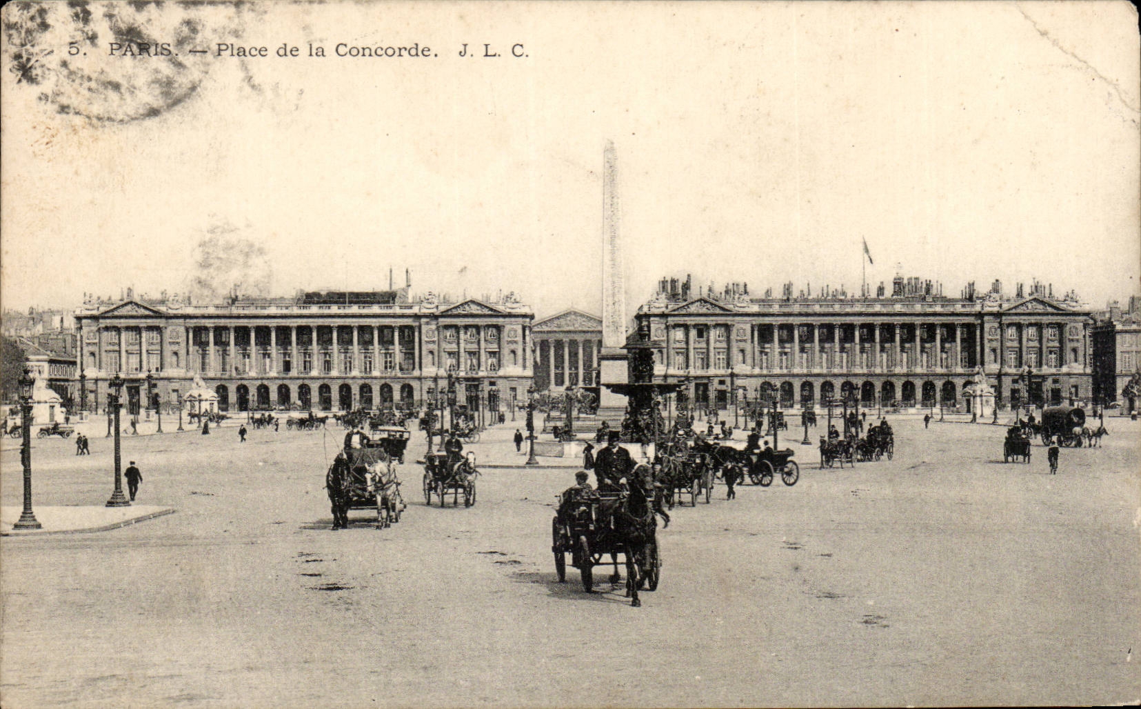 Paris - 8 - Place of the Harmony - CPA