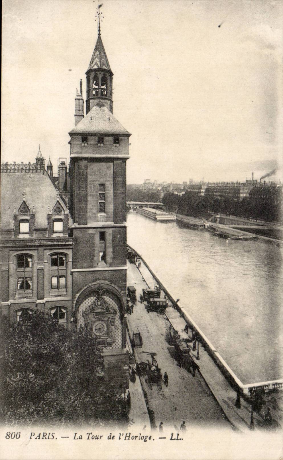 Paris - 1 - La Tour de l'Horloge - CPA 