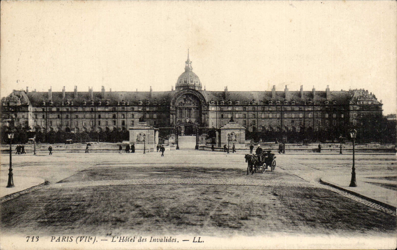 Paris - 7 - Hotel of Invalides - CPA