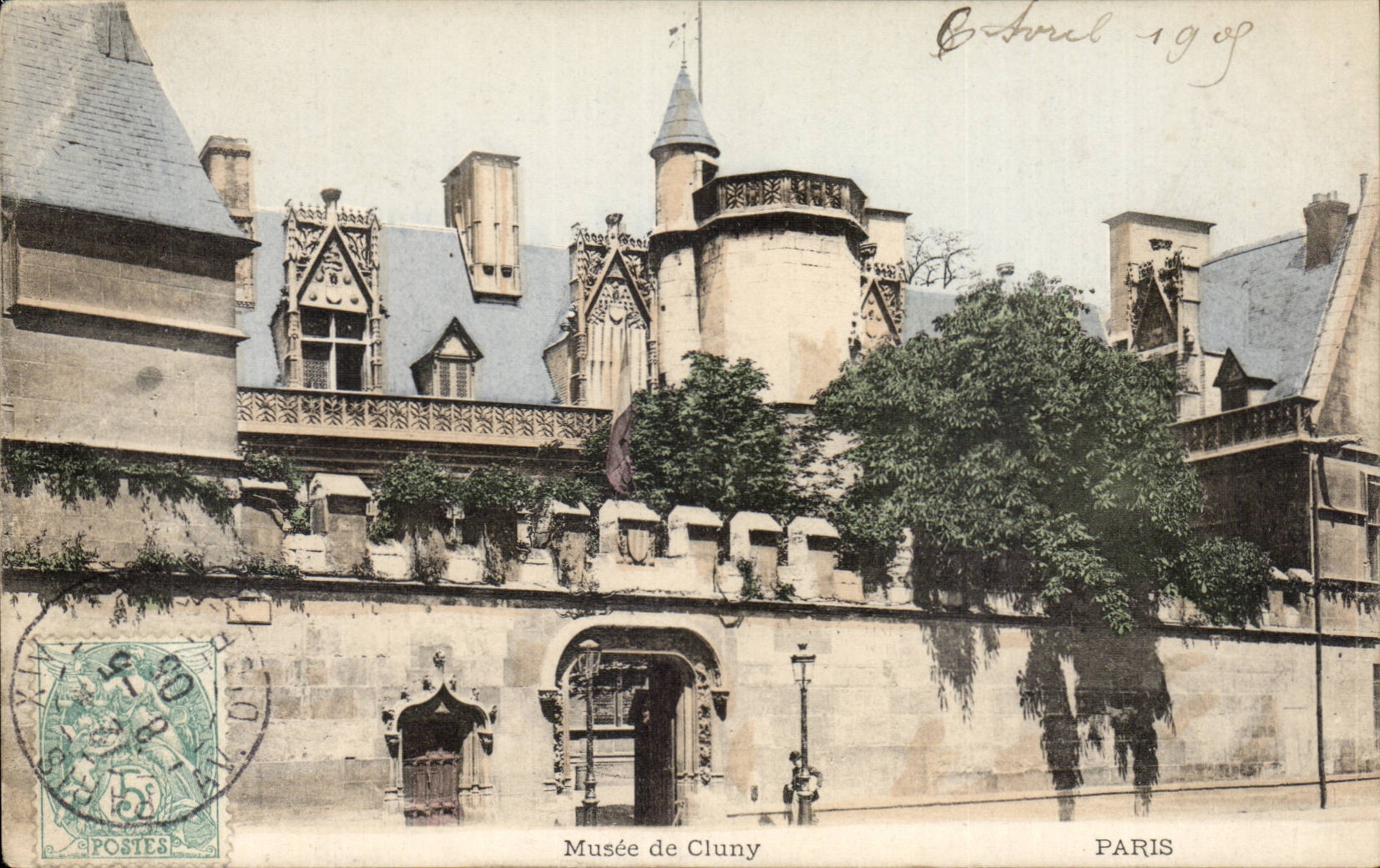 Paris - 5 - Museum of Cluny - CPA