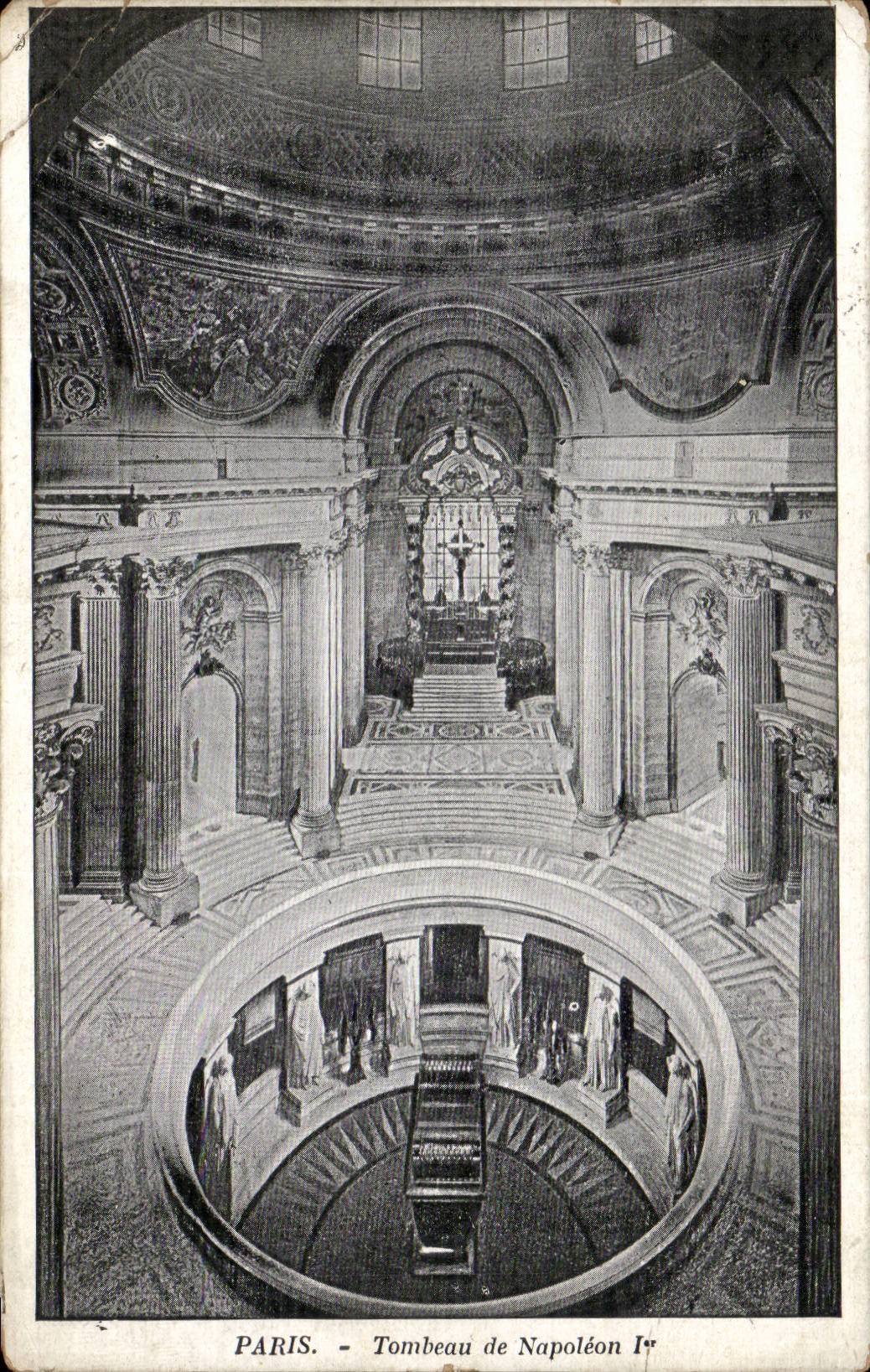 Paris - 7 - Tomb of Napoleon I - CPA