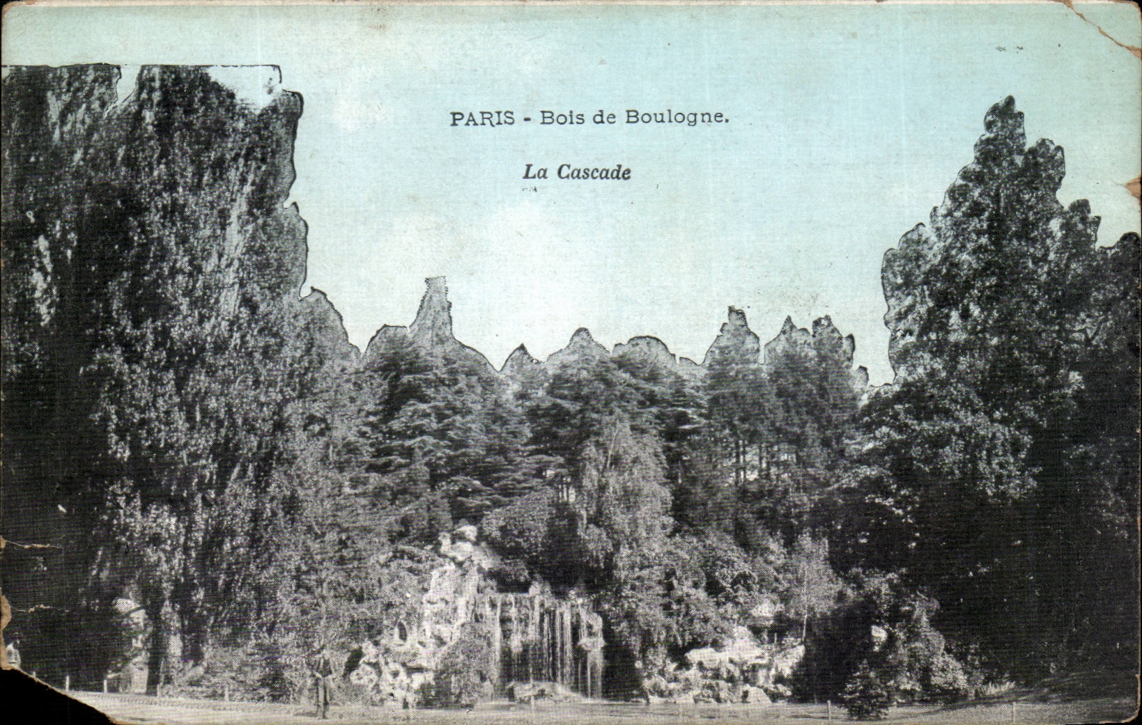 Paris - 16 - Bois de Boulogne - La Cascade - CPA