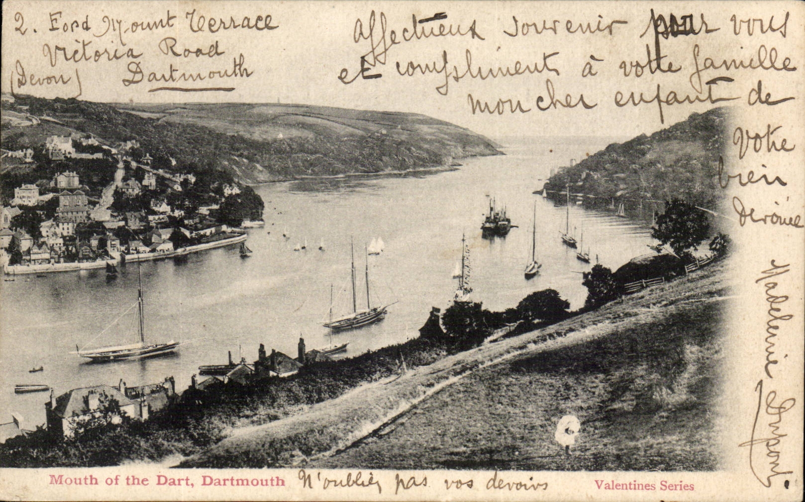 Angleterre - England - Mouth of the Dart Dartmouth - CPA
