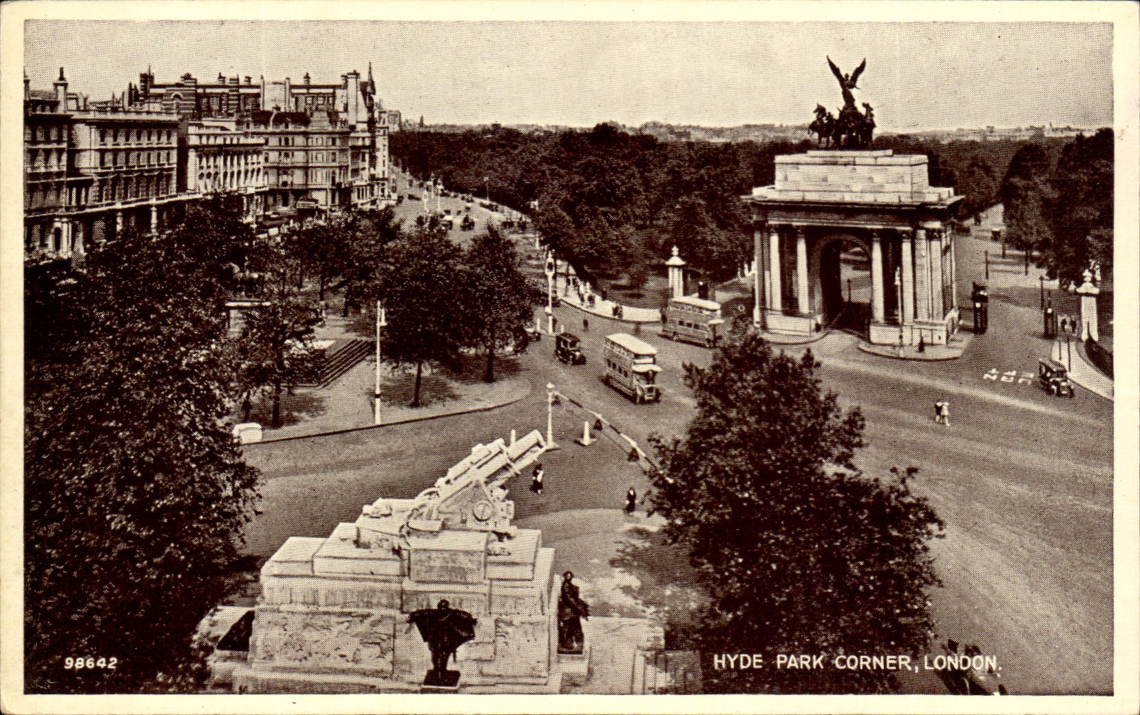 England - England - London - Hyde Park Corner - CPA