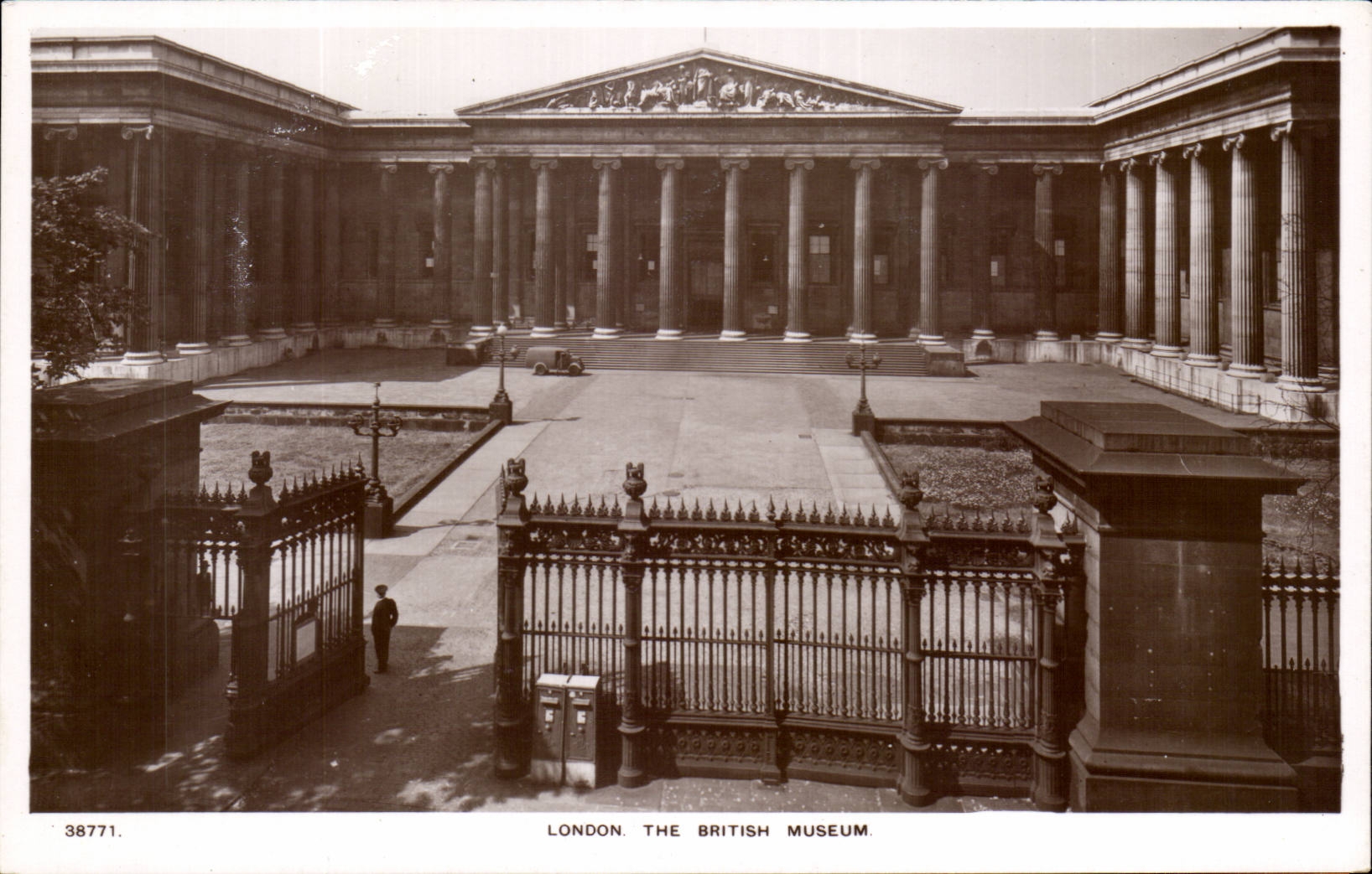 England - England - London - The British Museum - CPA