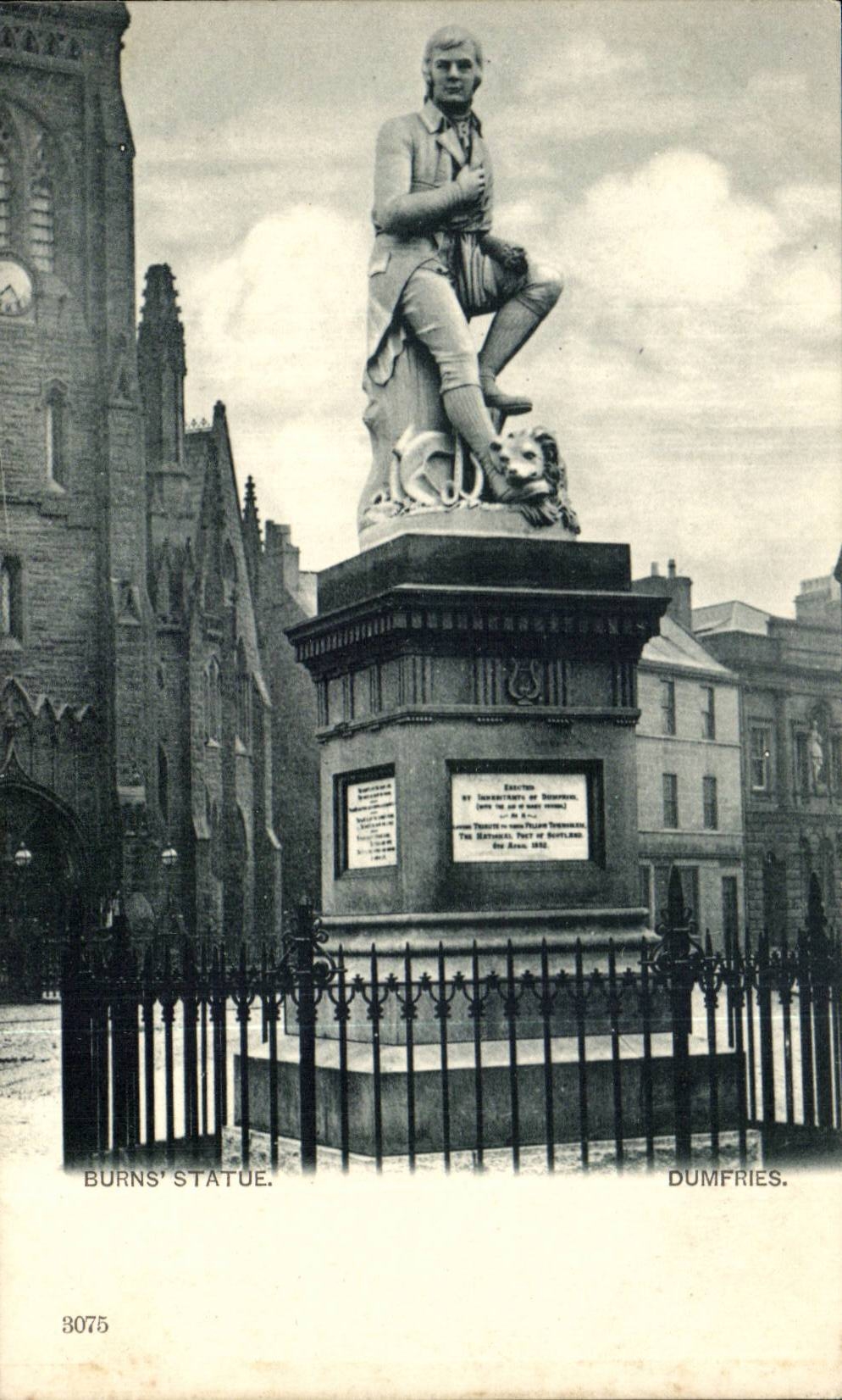 Scotland - Scotland - Dumfries - Burn' S Statue - CPA