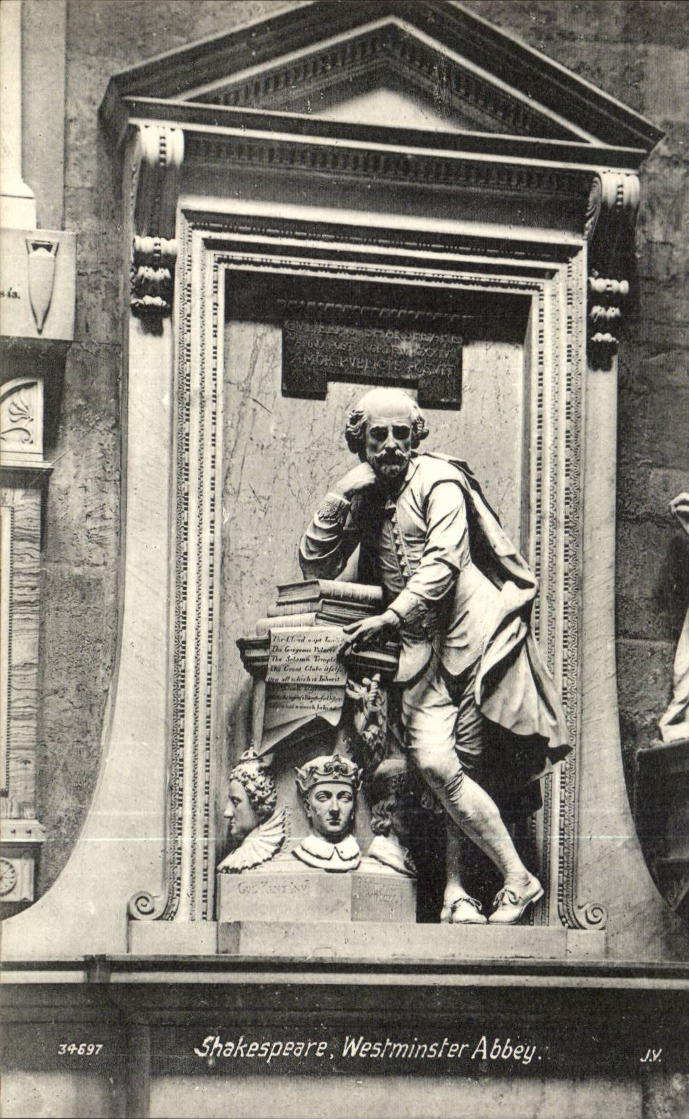 England - England - London - Shakespeare - Westminster Abbey - CPA