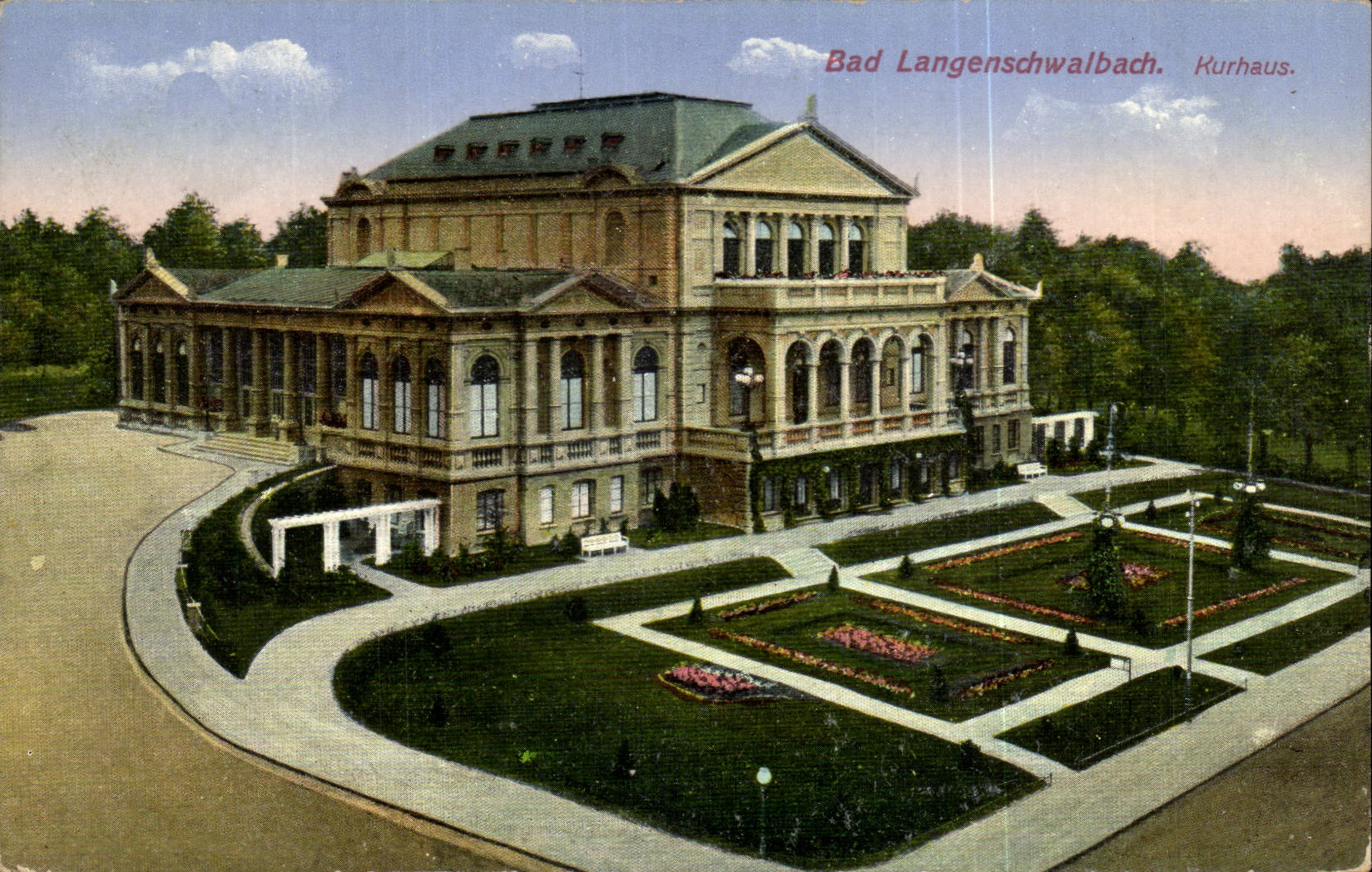 Germany - Deutschland - Bad Langenscwalbach - Kurhaus - CPA