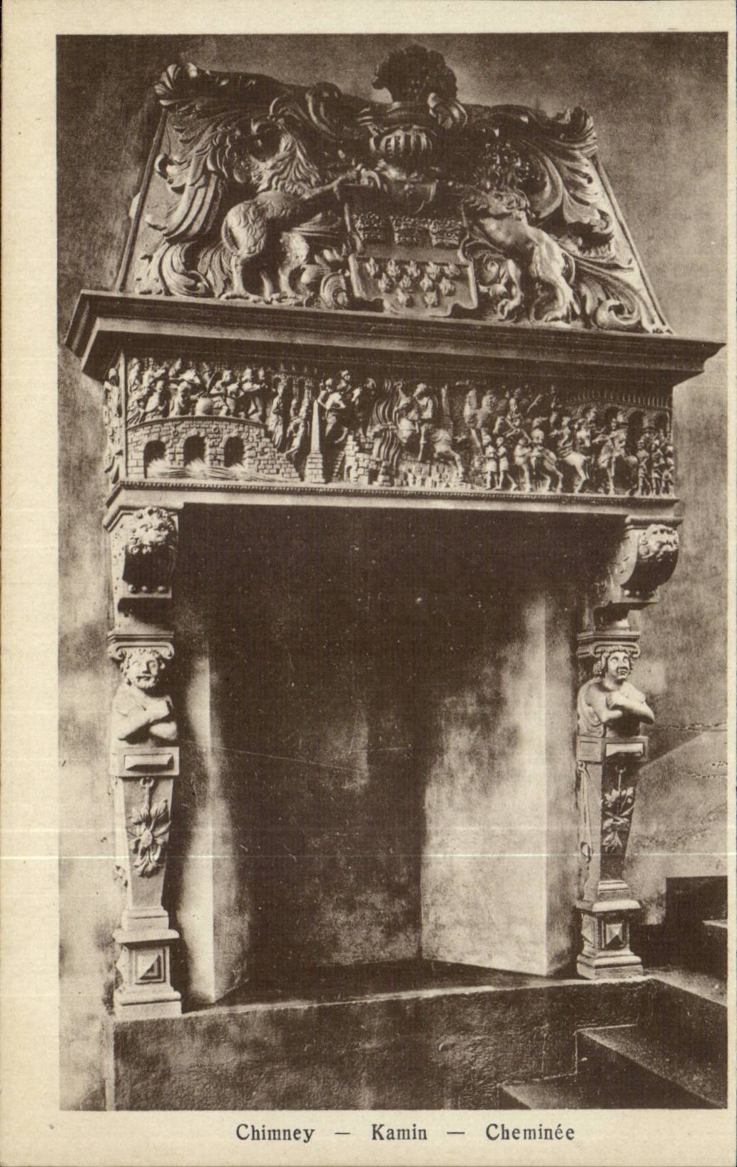 Germany - Deutschland - Verlag Franz Hermes - Kapellen Stolzenfels - Kamin - CPA