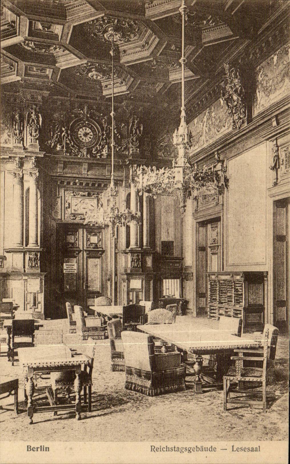 Deutschland - Deutschland - Berlin - Lesesaal - CPA