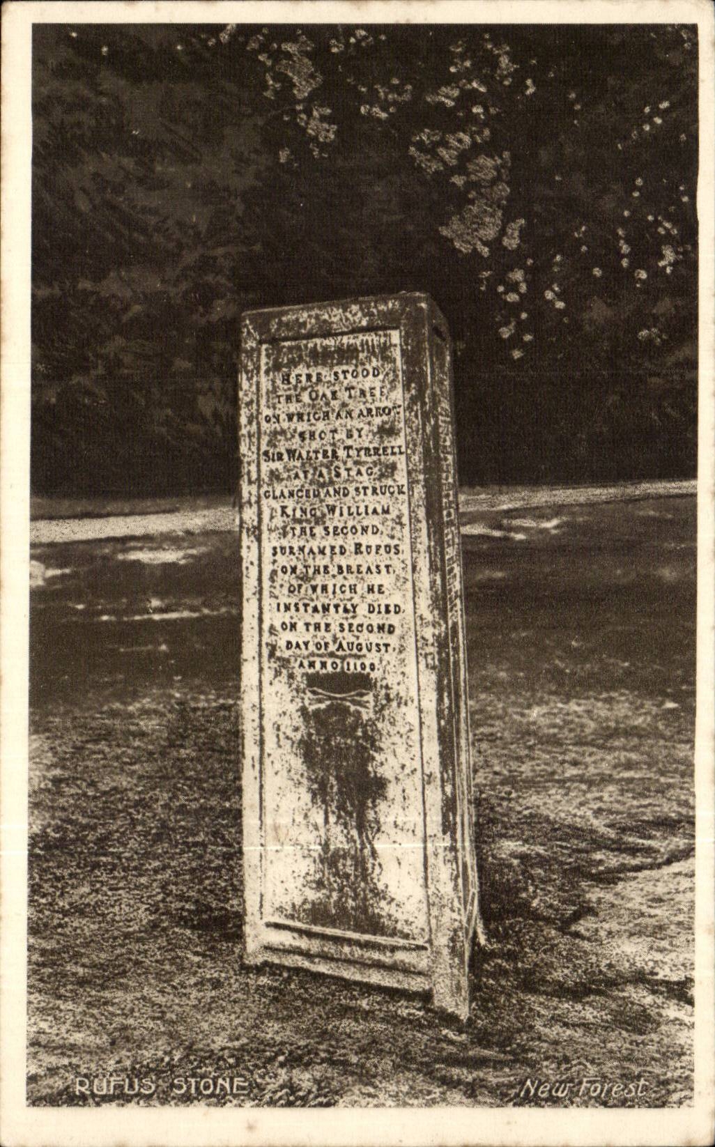 Angleterre - England - Rufus Stone - CPA