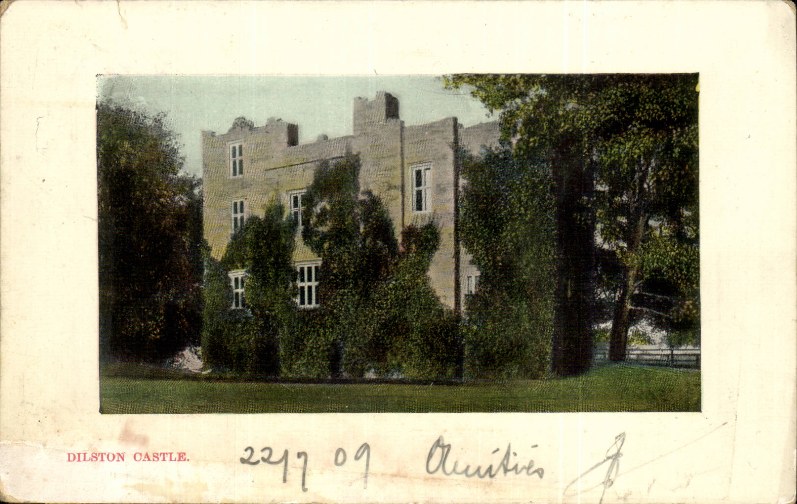 Angleterre - England - Dilston Castle - CPA