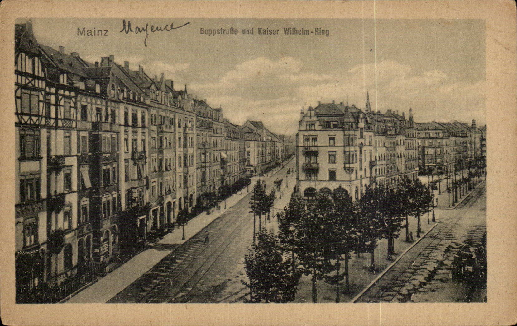 Germany - Deutschland - Mainz - Mainz - Boppstrasse - Kaiser Wilhelm Boxing ring - CPA