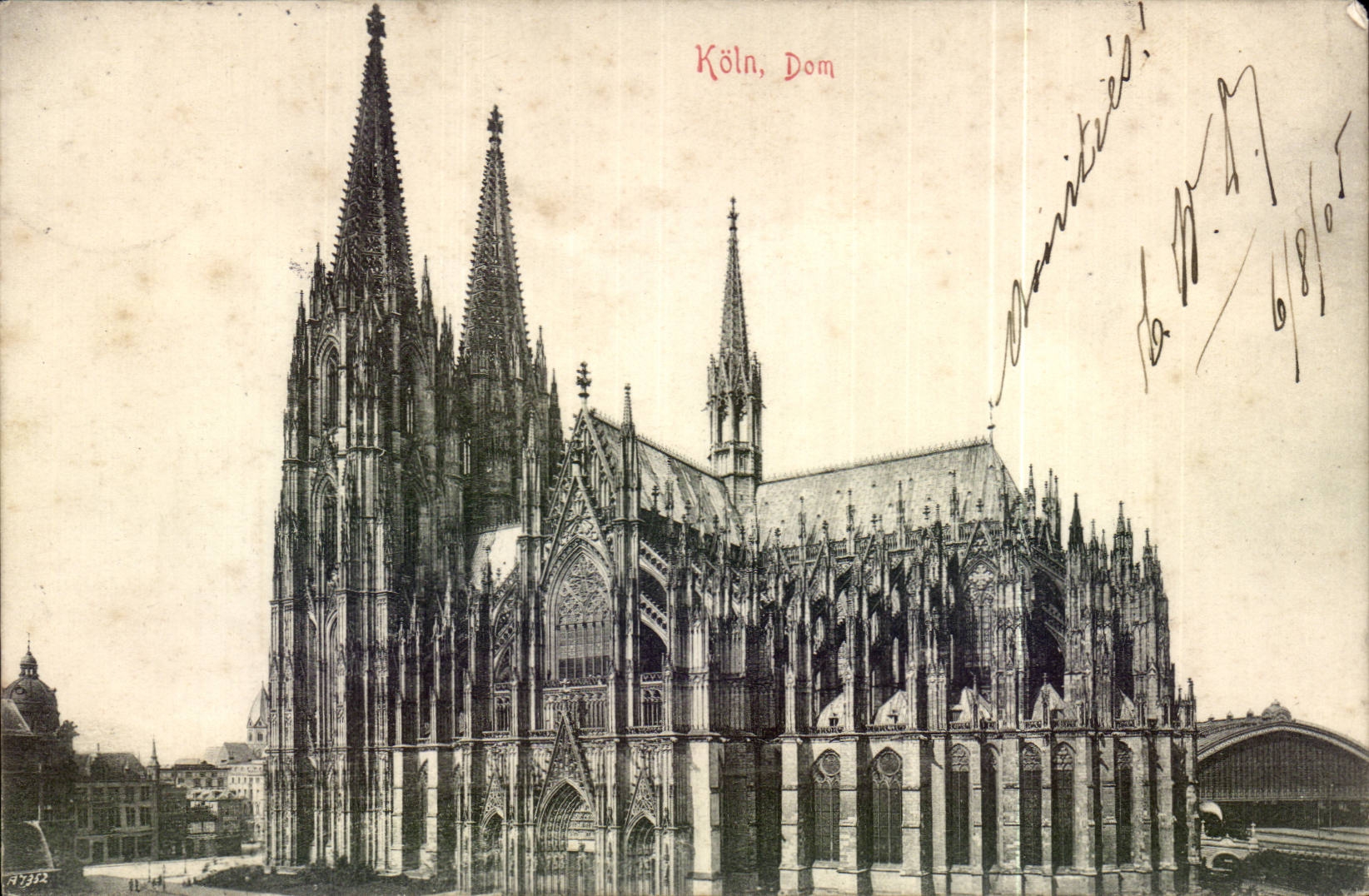 Germany - Deutschland - Koeln - Cologne - Dom - CPA