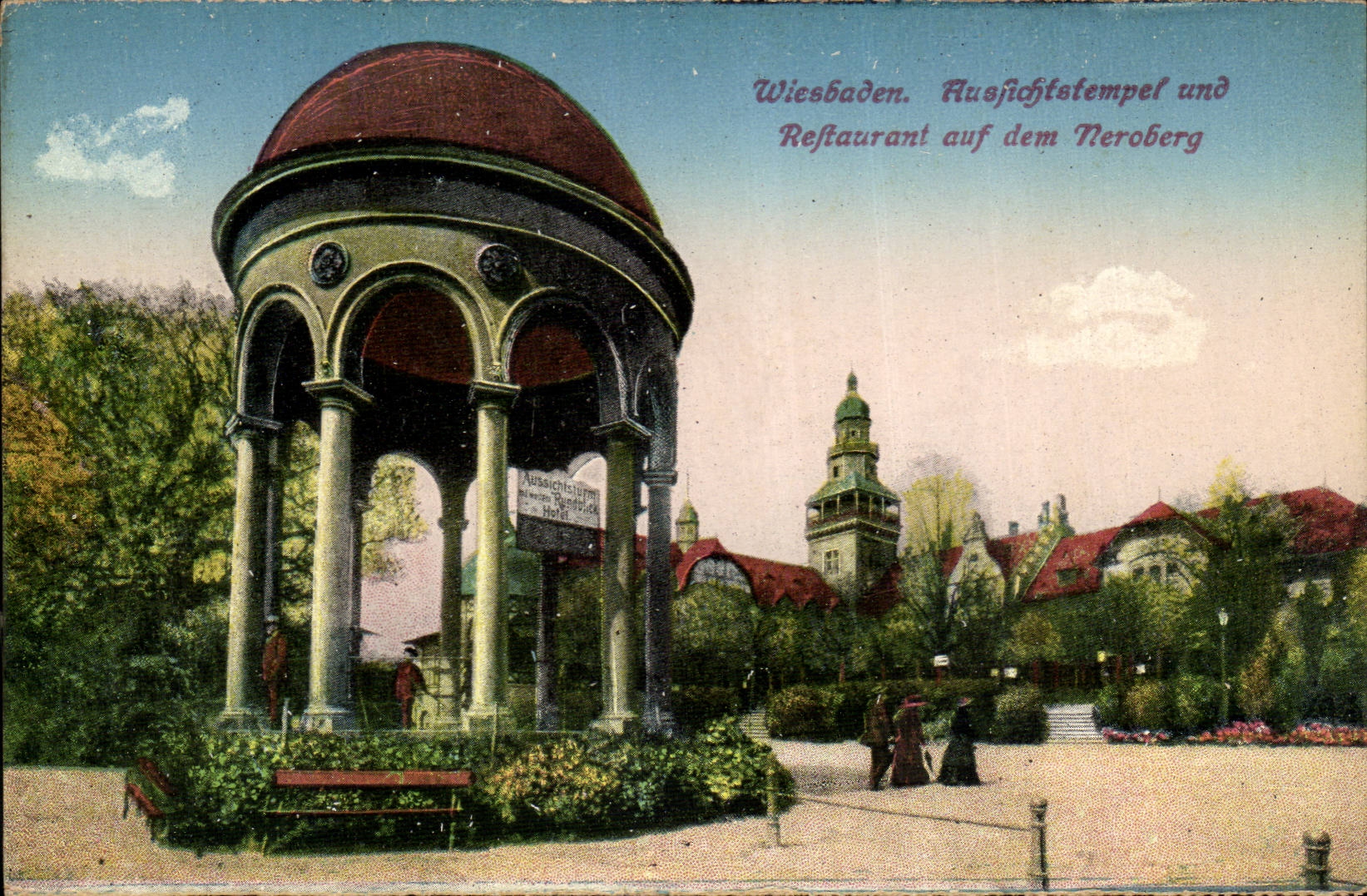 Germany - Deutschland - Wiesbaden - Restaurant auf dem Neroberg - CPA