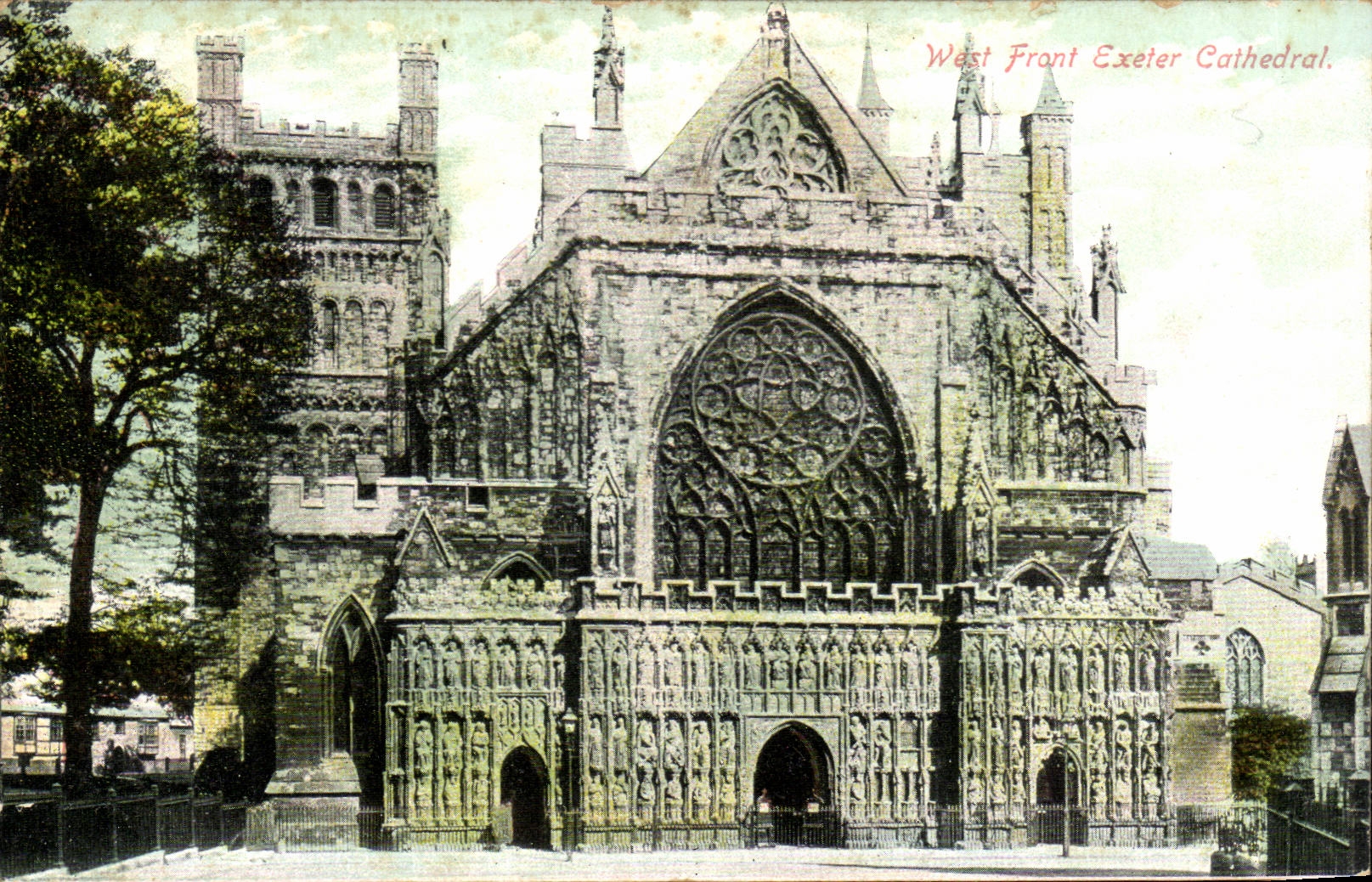 Angleterre - England - Devon - Exeter - Cathedral - CPA