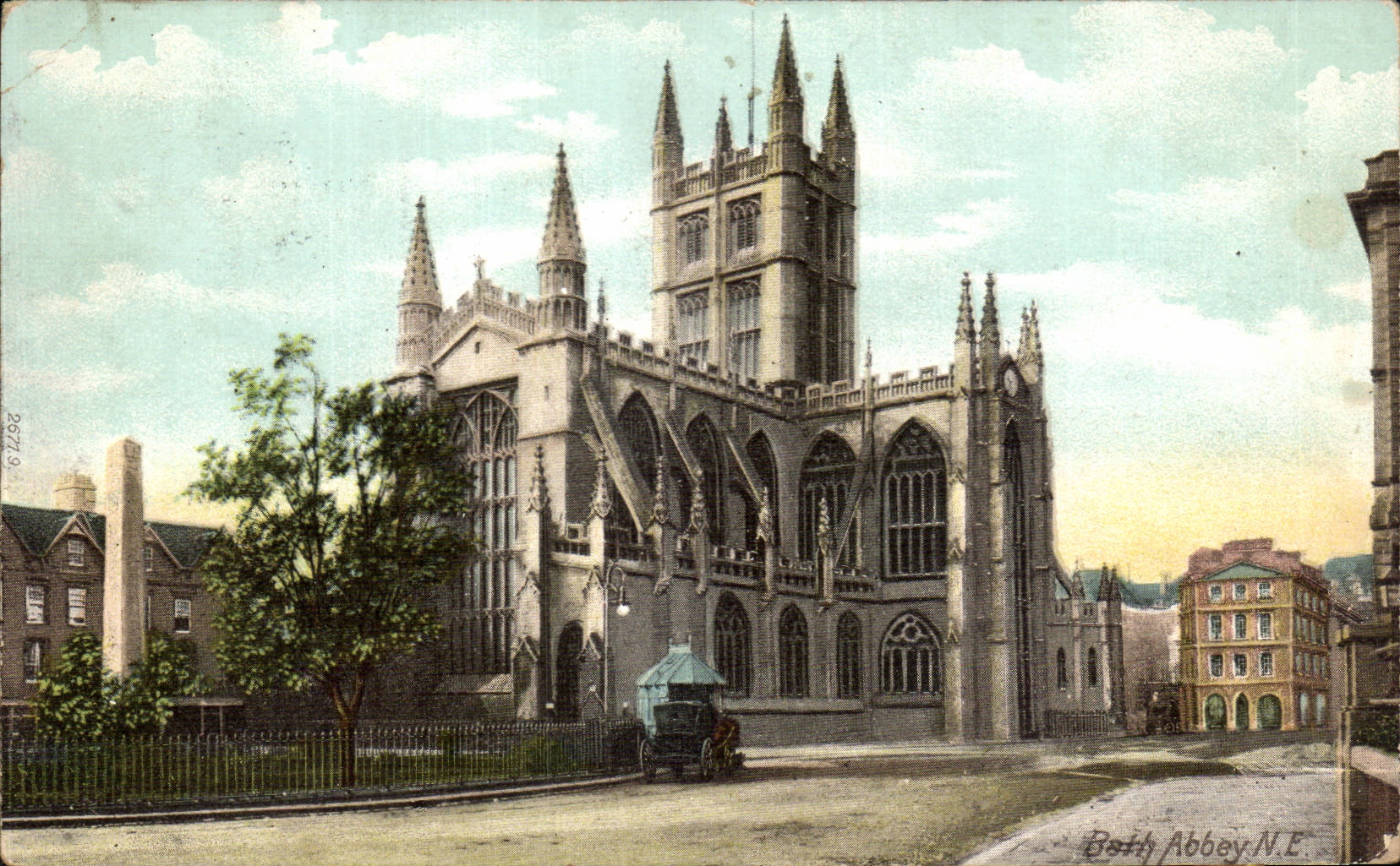 Angleterre - England - Somerset - Bath Abbey - CPA