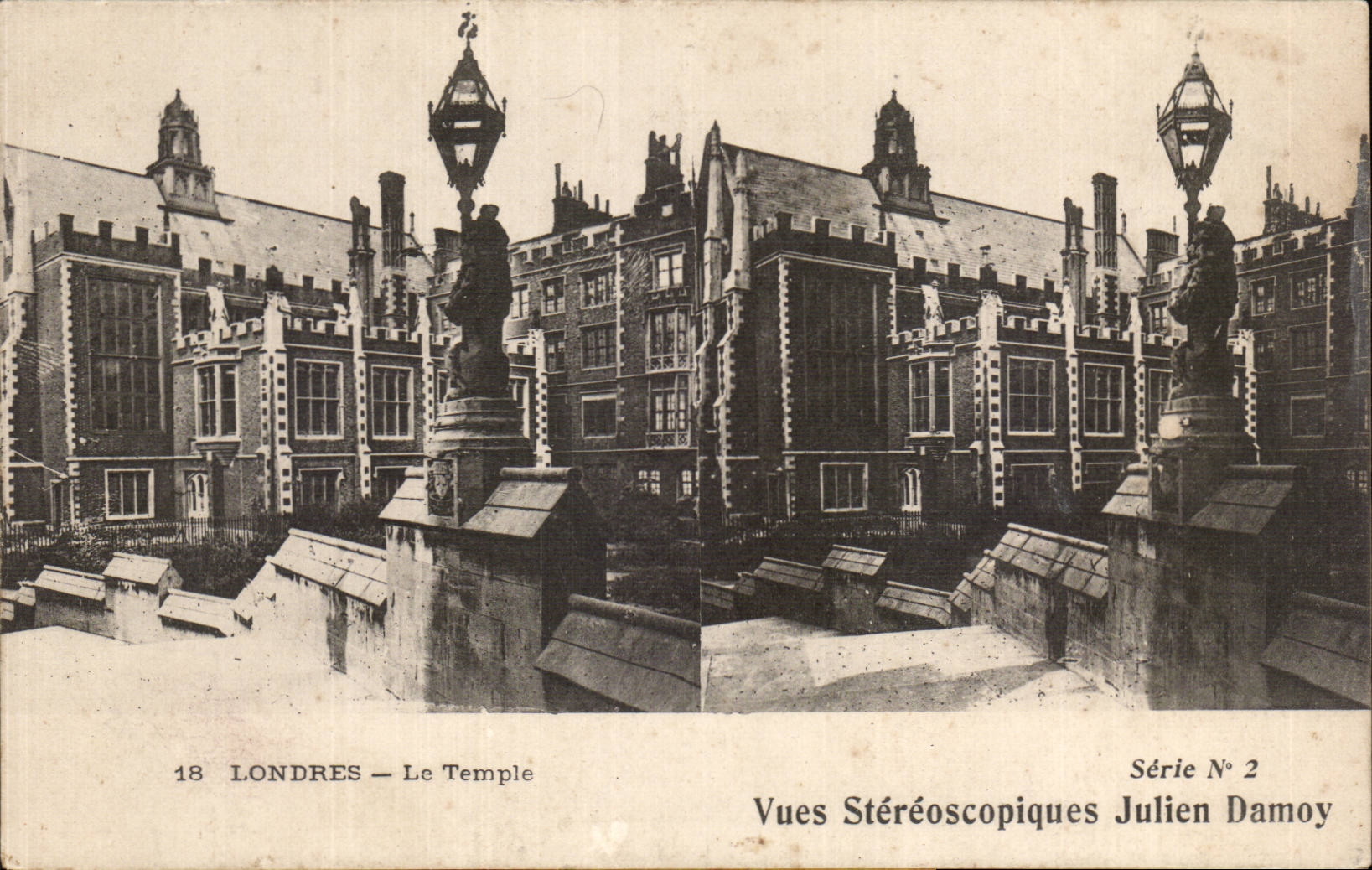 England - England - London - London - the Temple - Stereoscopic Sights - Julien Damoy - CPA