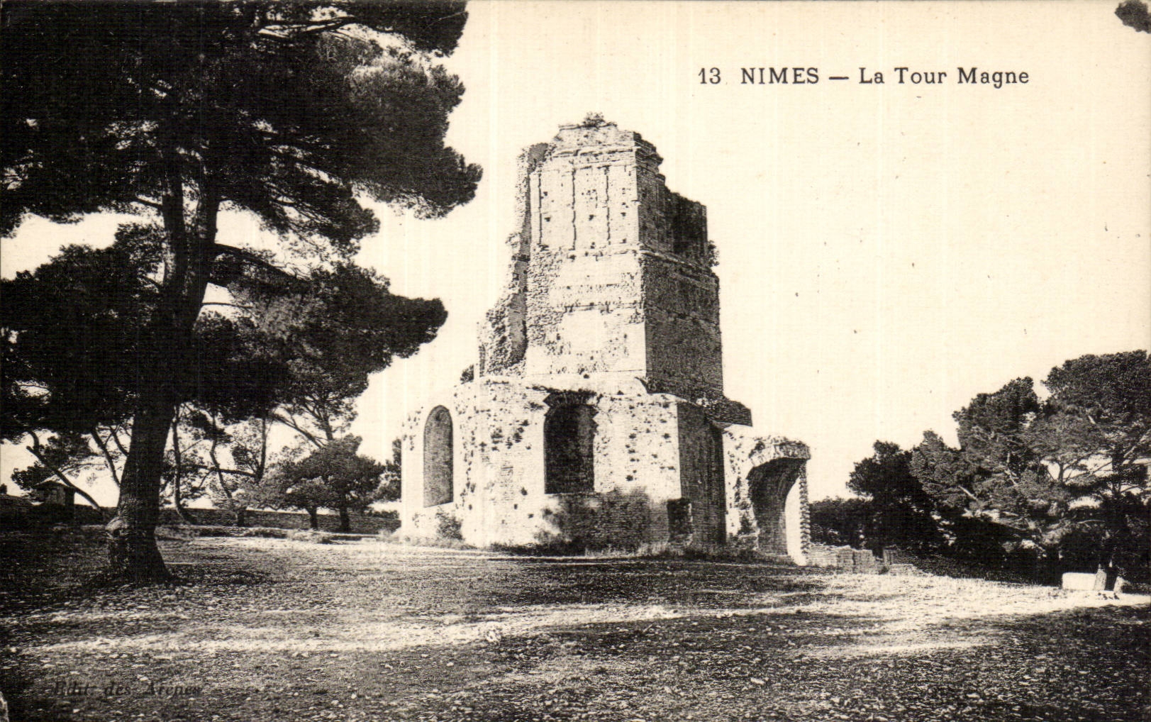 Nimes - der Aufsatz Magne CPA