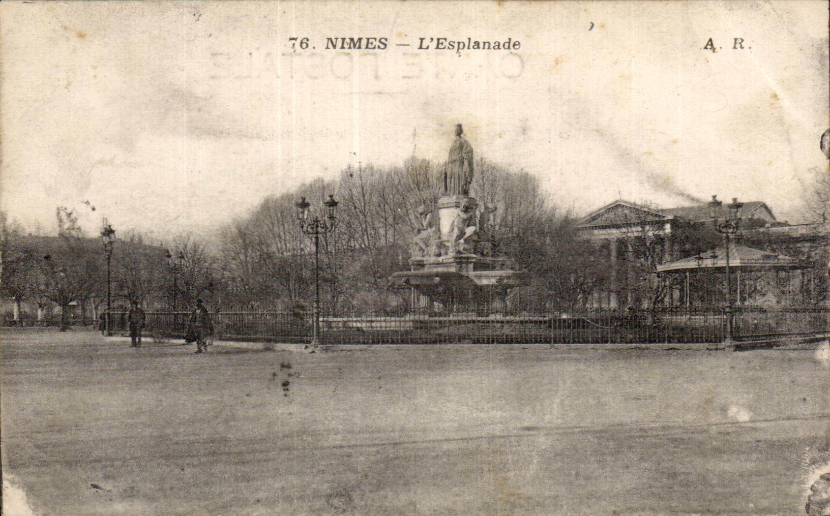 Nimes - Esplanade CPA