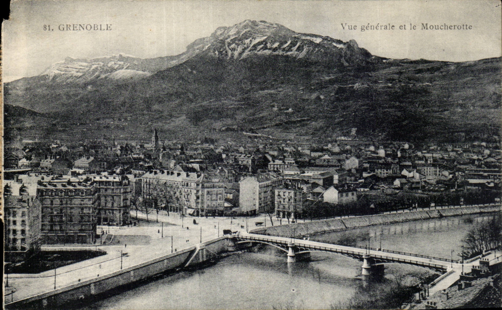 Grenoble - View and Mouchrotte CPA