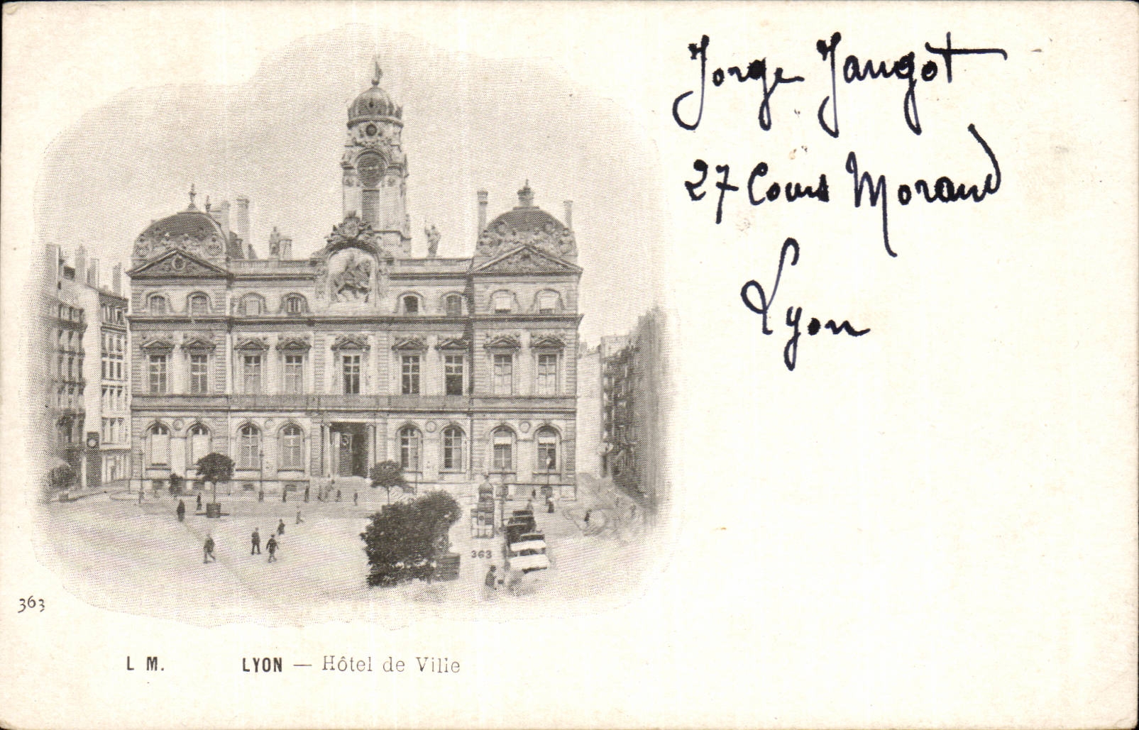 Lyon - Rathaus - CPA