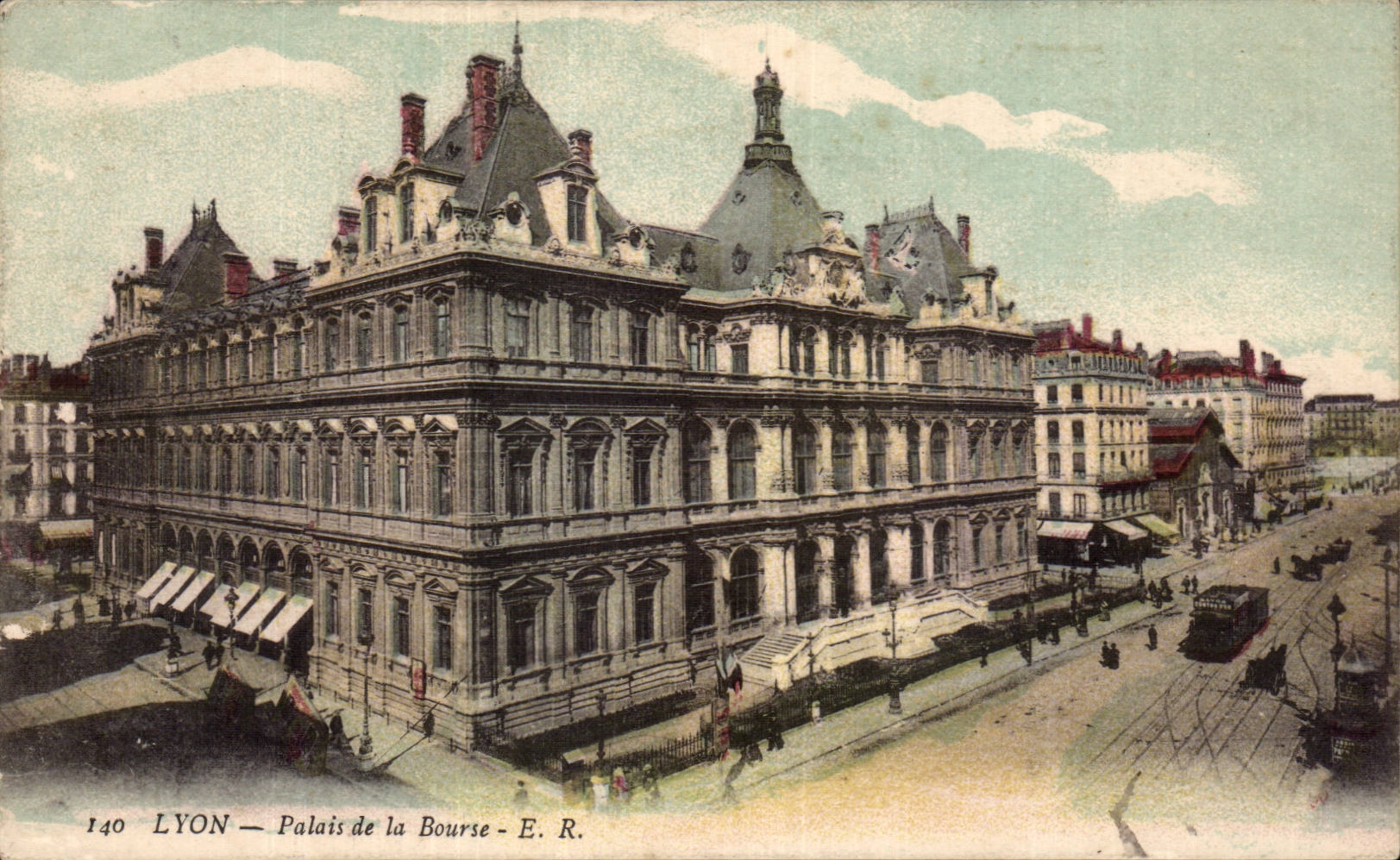 Lyon - Gaumen der Borse - CPA