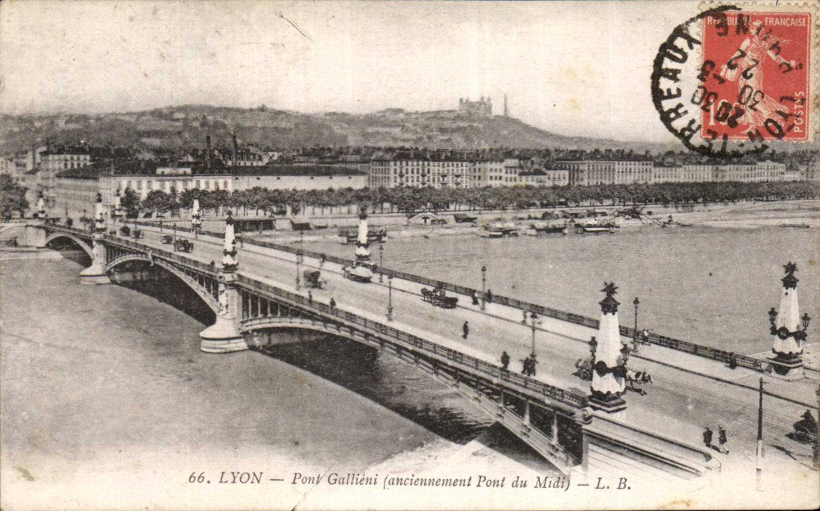 CPA Lyon Gallieni Bridge