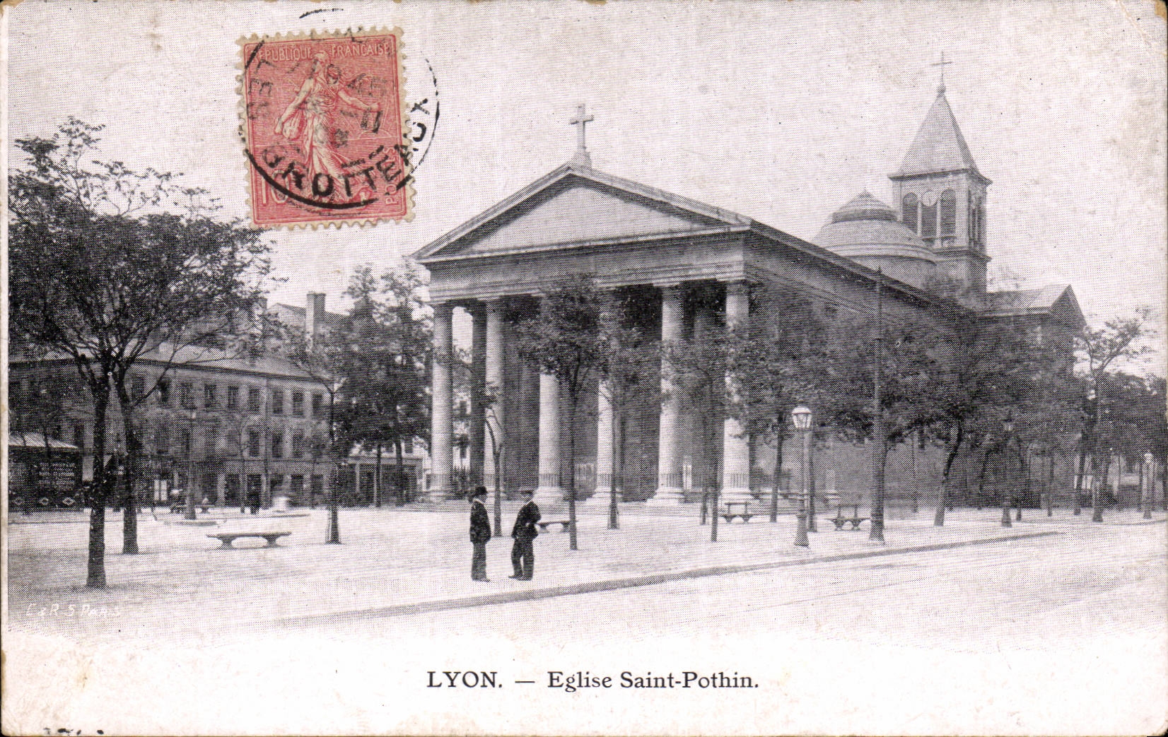 CPA Lyon Church Saint Pothin
