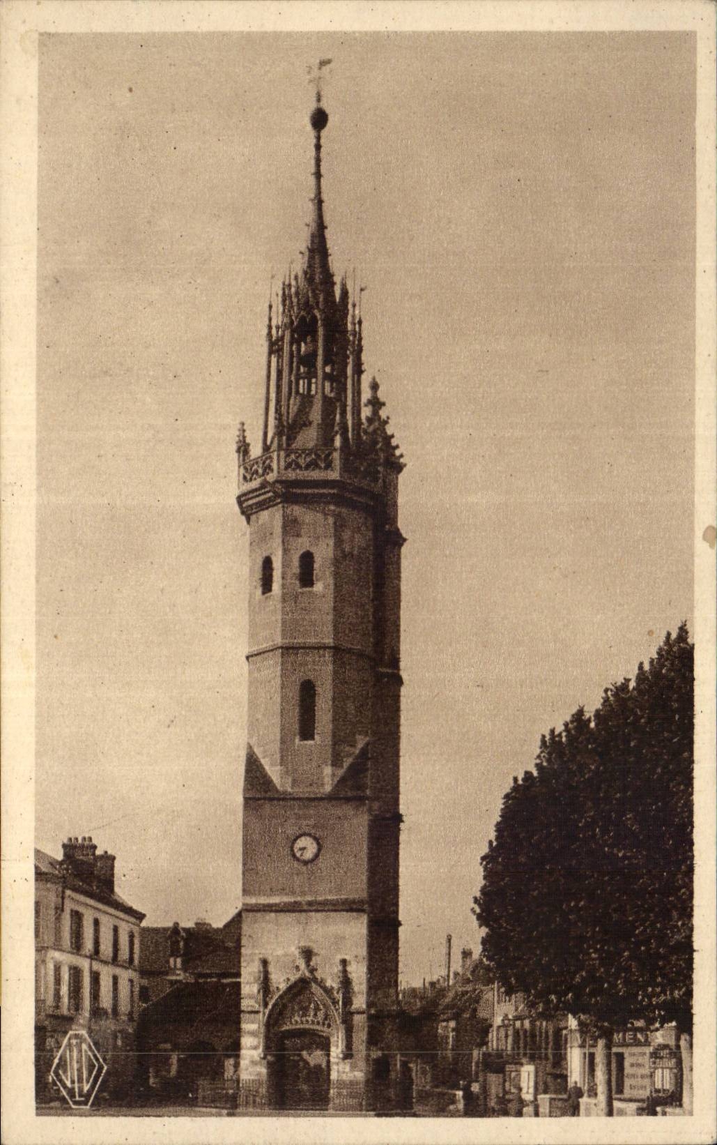 CPA Evreux the belfry the bell of the Bell-tower had as a godfather Louis wire of Charles VI