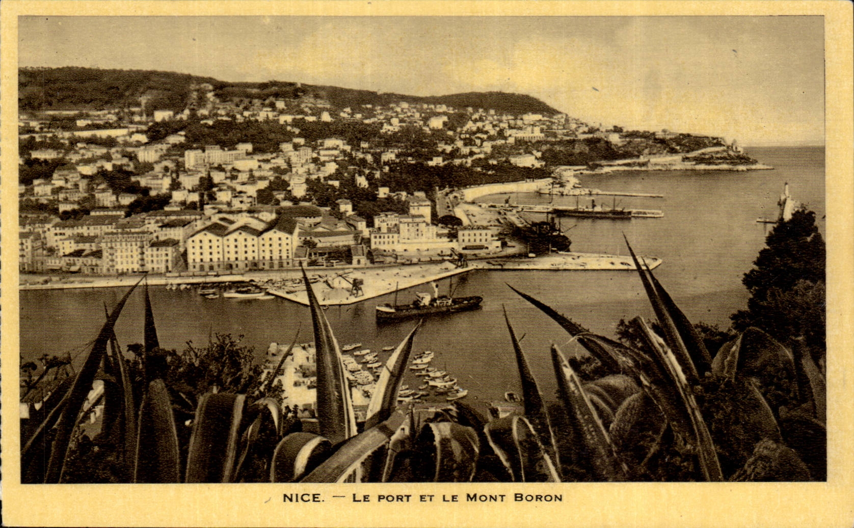 CPA Nice the bridge and the Boron Mount