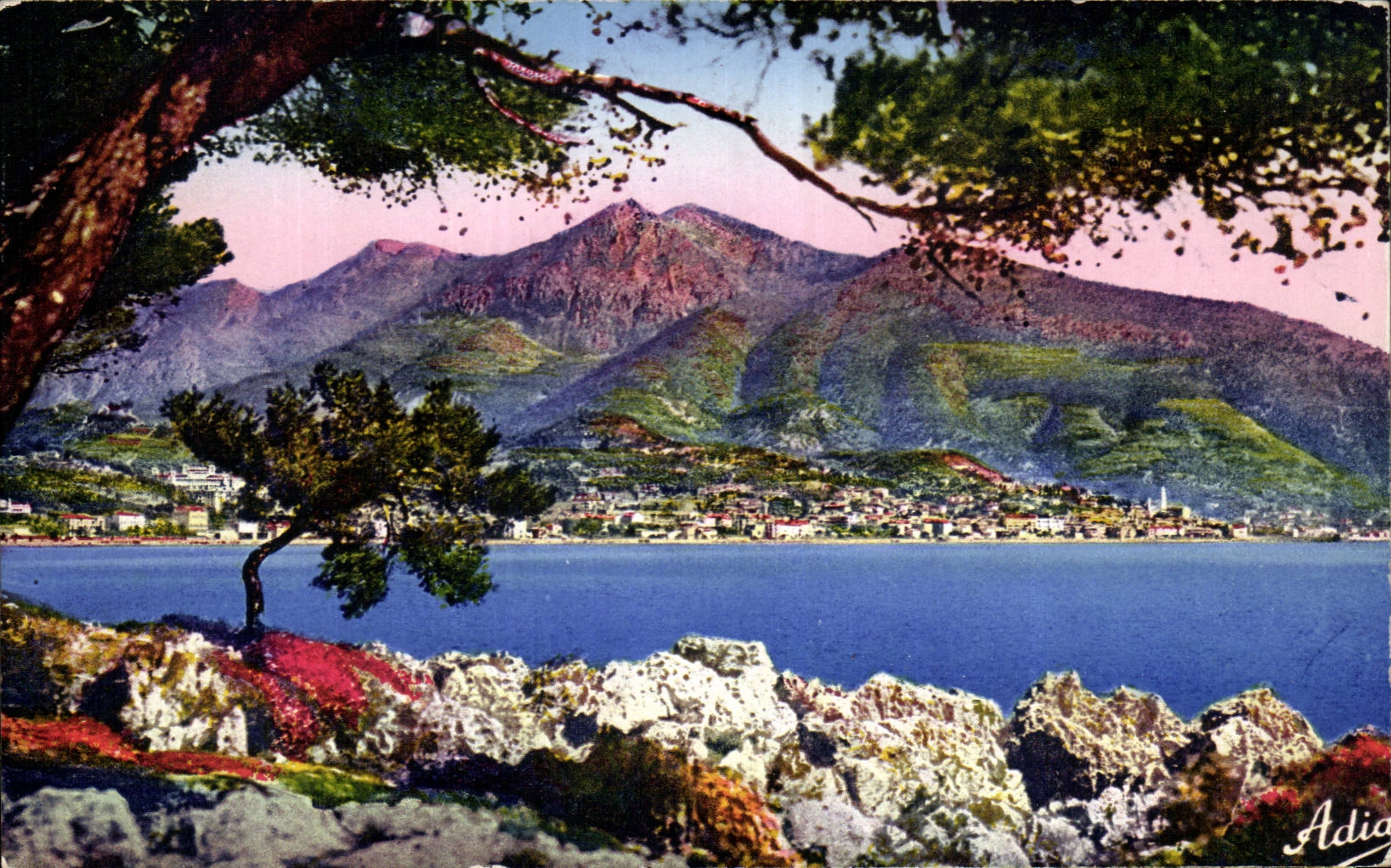 CPA Menton seen of the Cape Martin